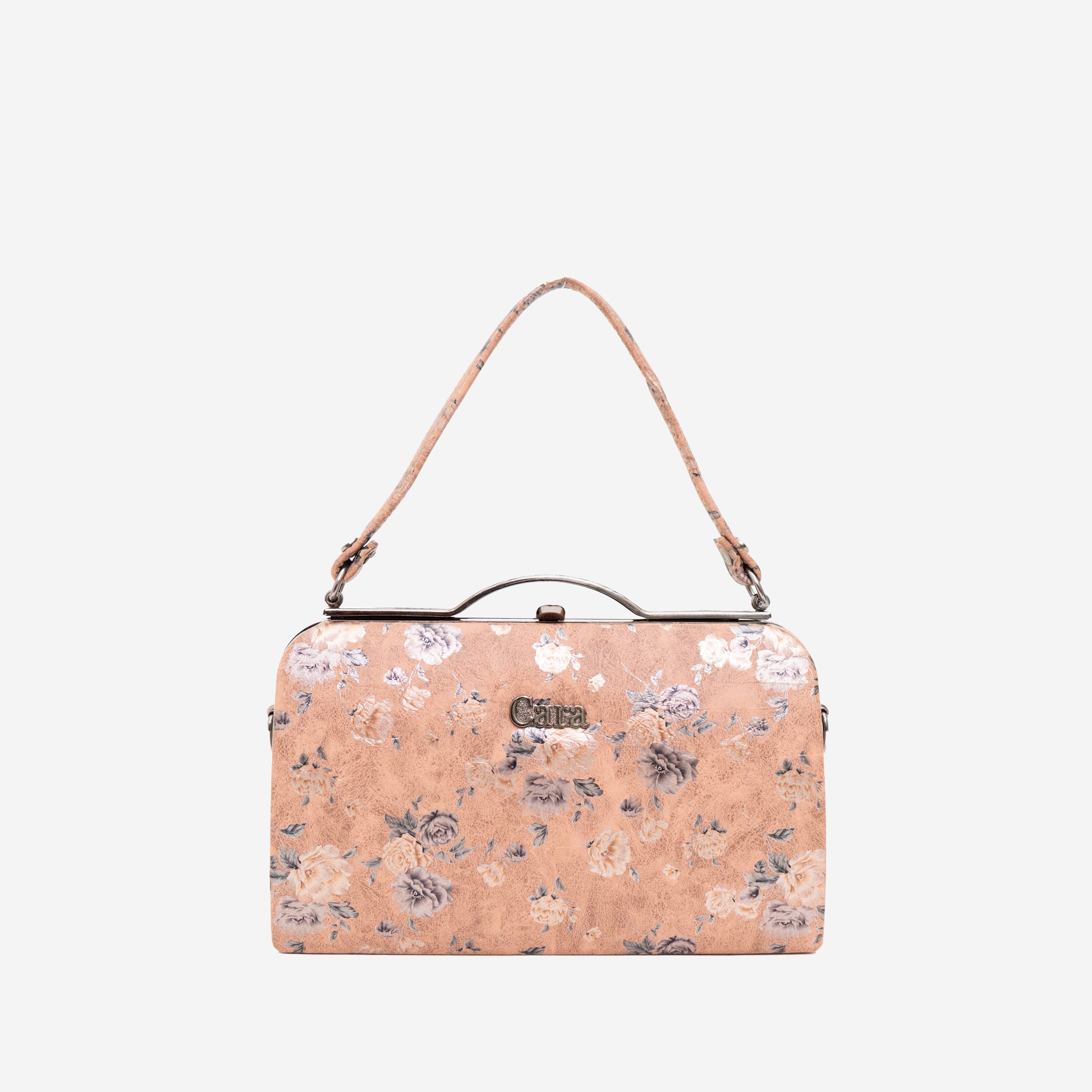 Peach Floral Bliss I Cara