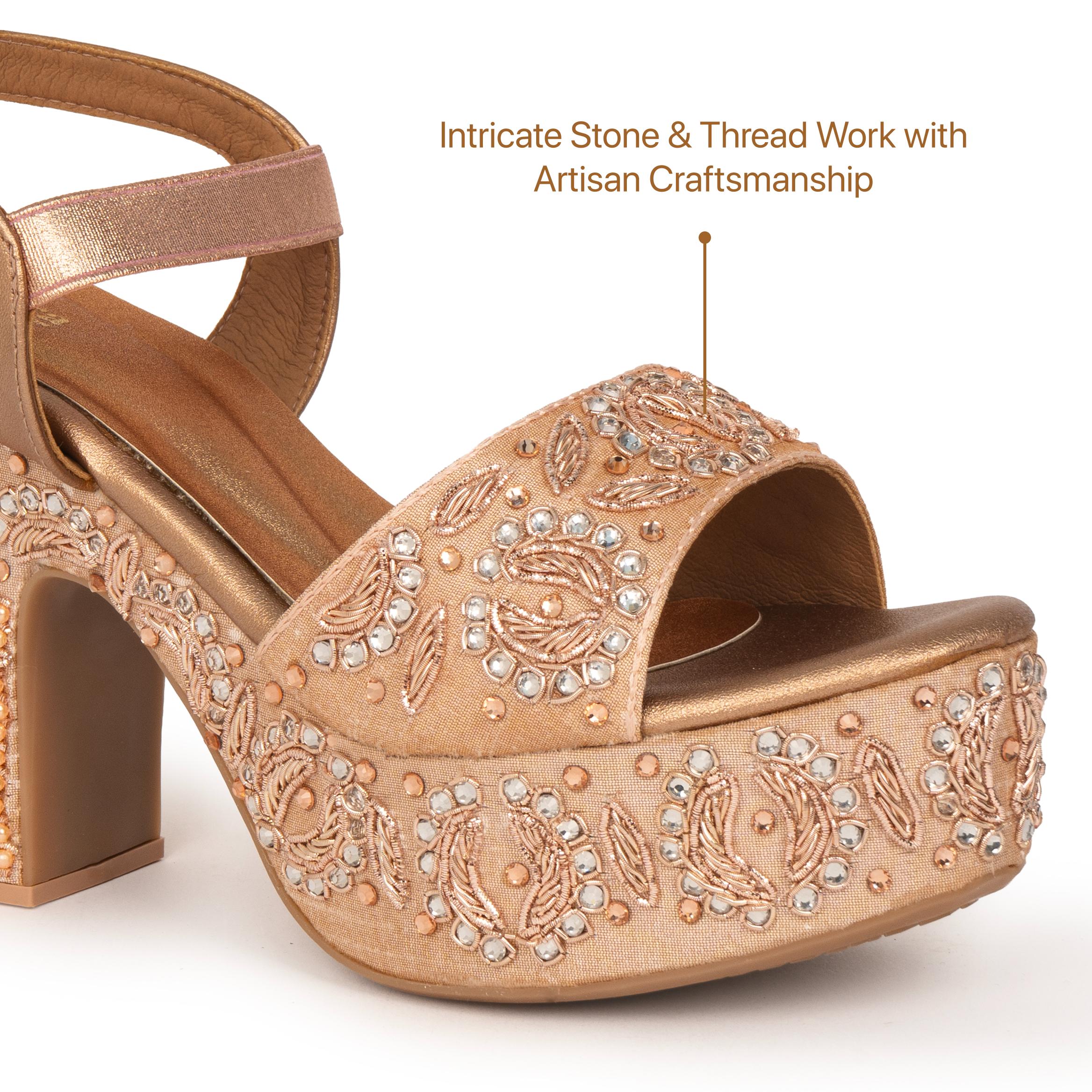 Bead Laden Heels