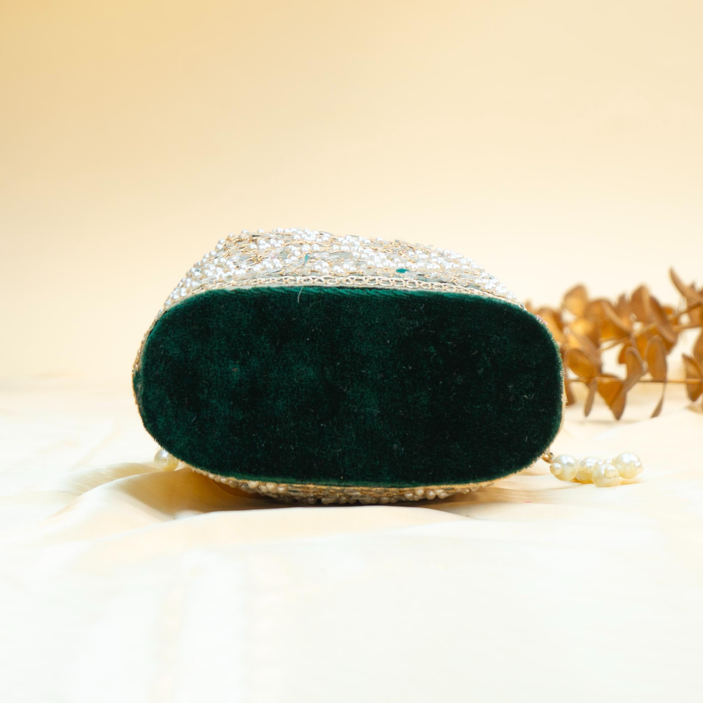 Grace Pearl Bead Potli