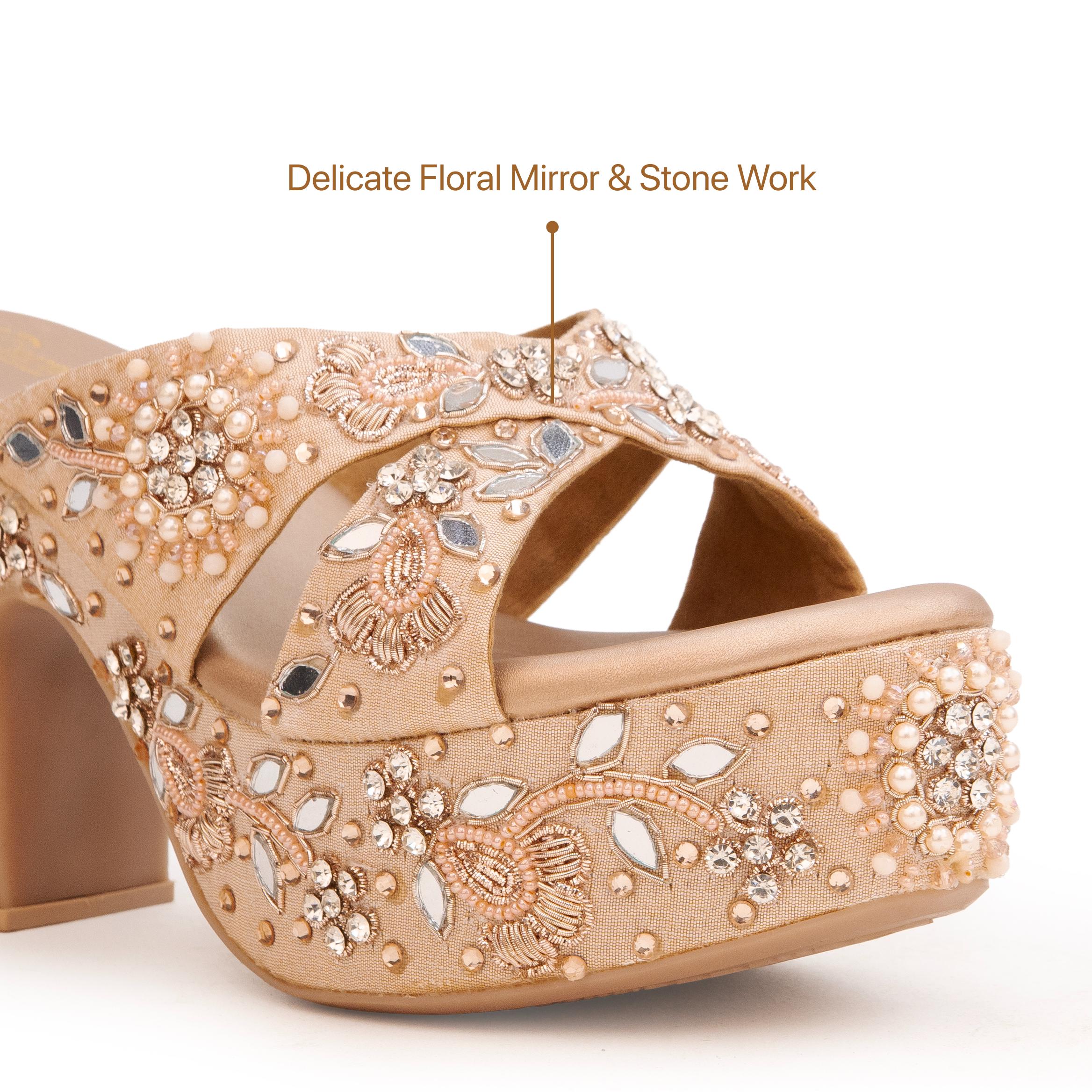 Zardosi Heritage Mirror Heels