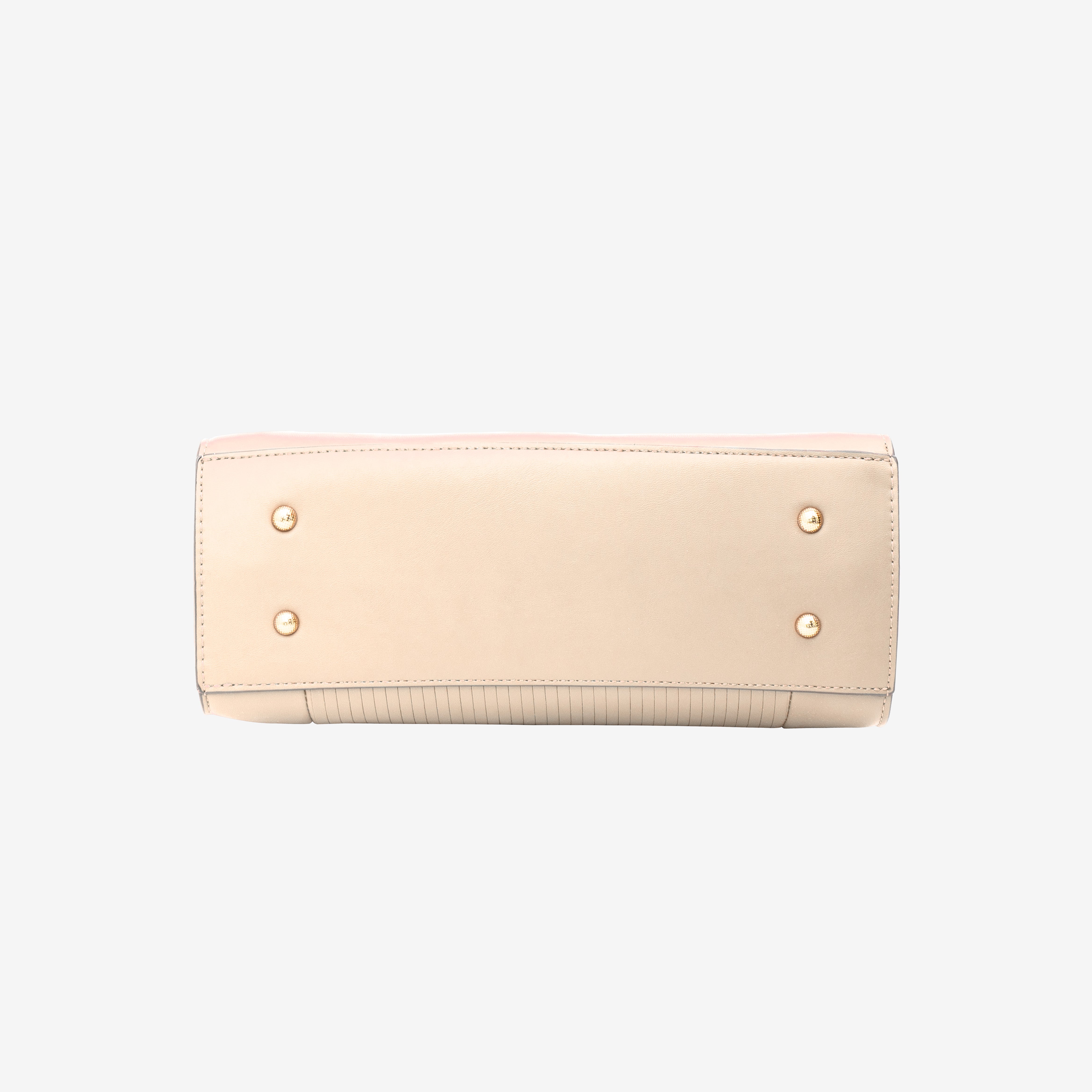 Beige Boldly Striped Handbag | Cara