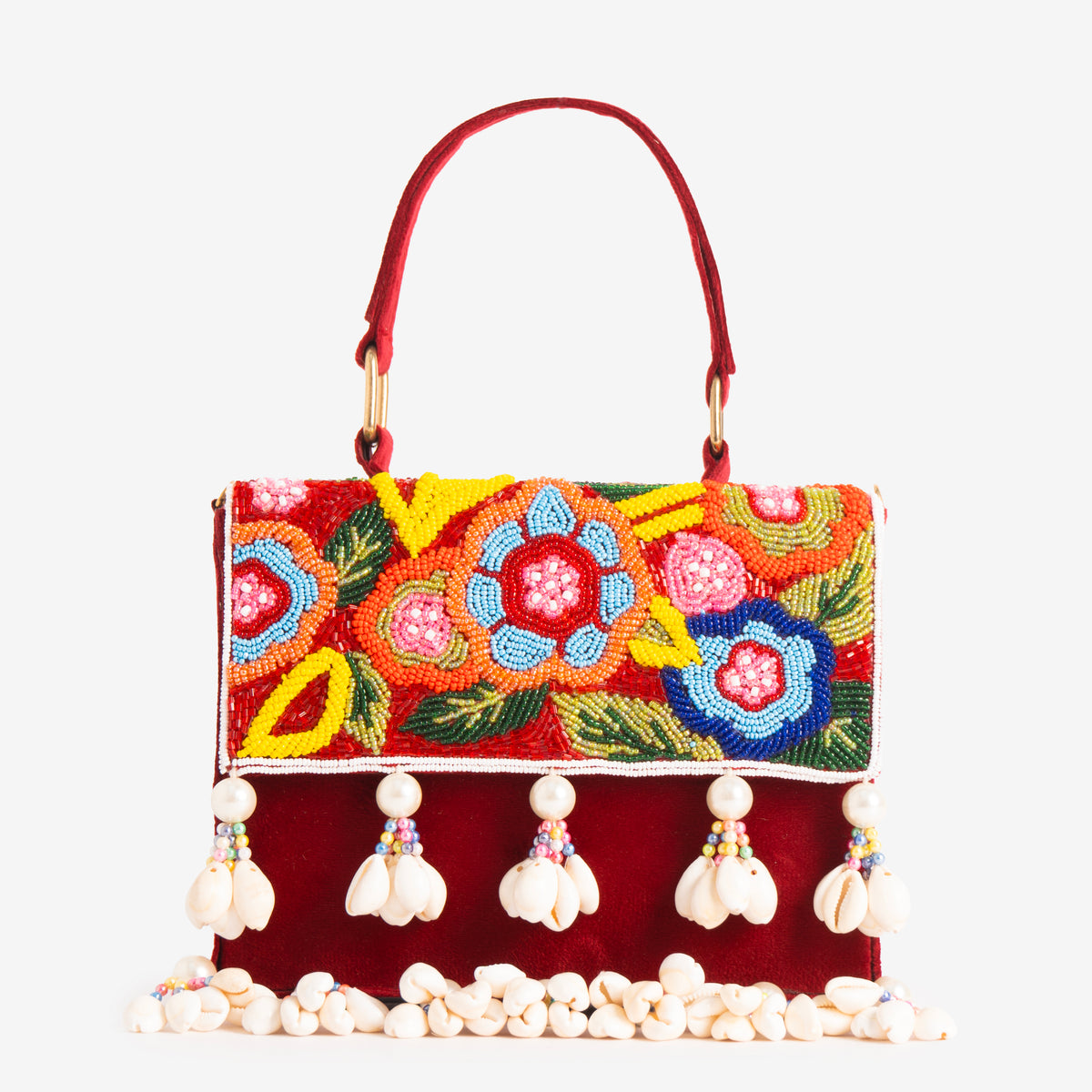 Blooming Shells Banjara Bag