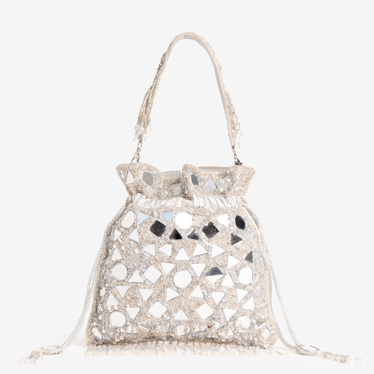 Reflective Beads potli| cara