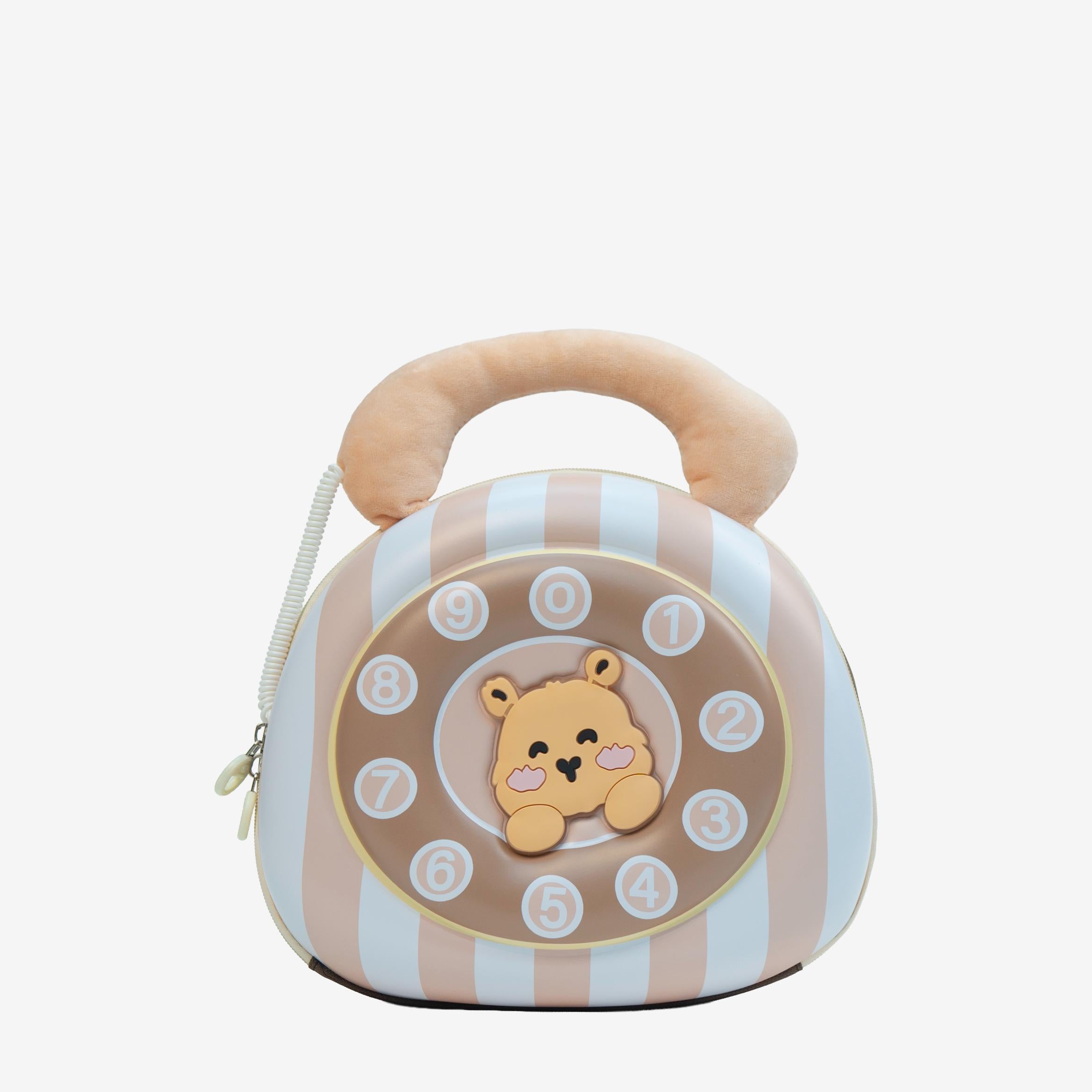 Cute Call Bear Backpack