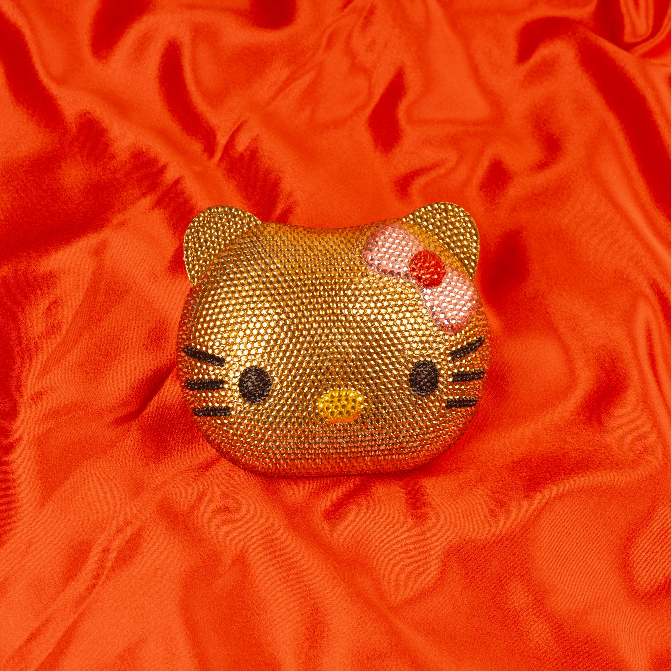 Sparkle-Haven Kitty Clutch