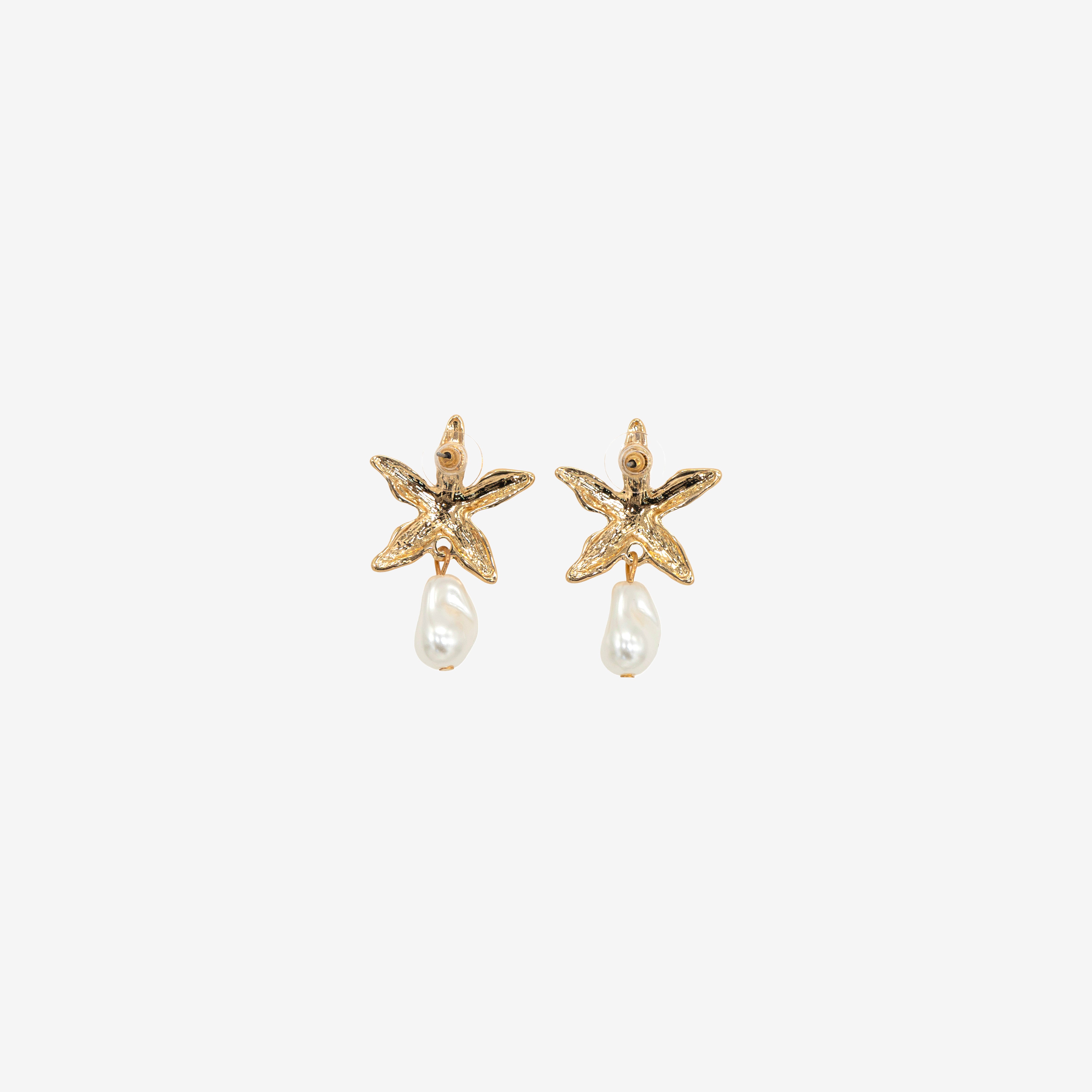 Moonlit Star Earrings