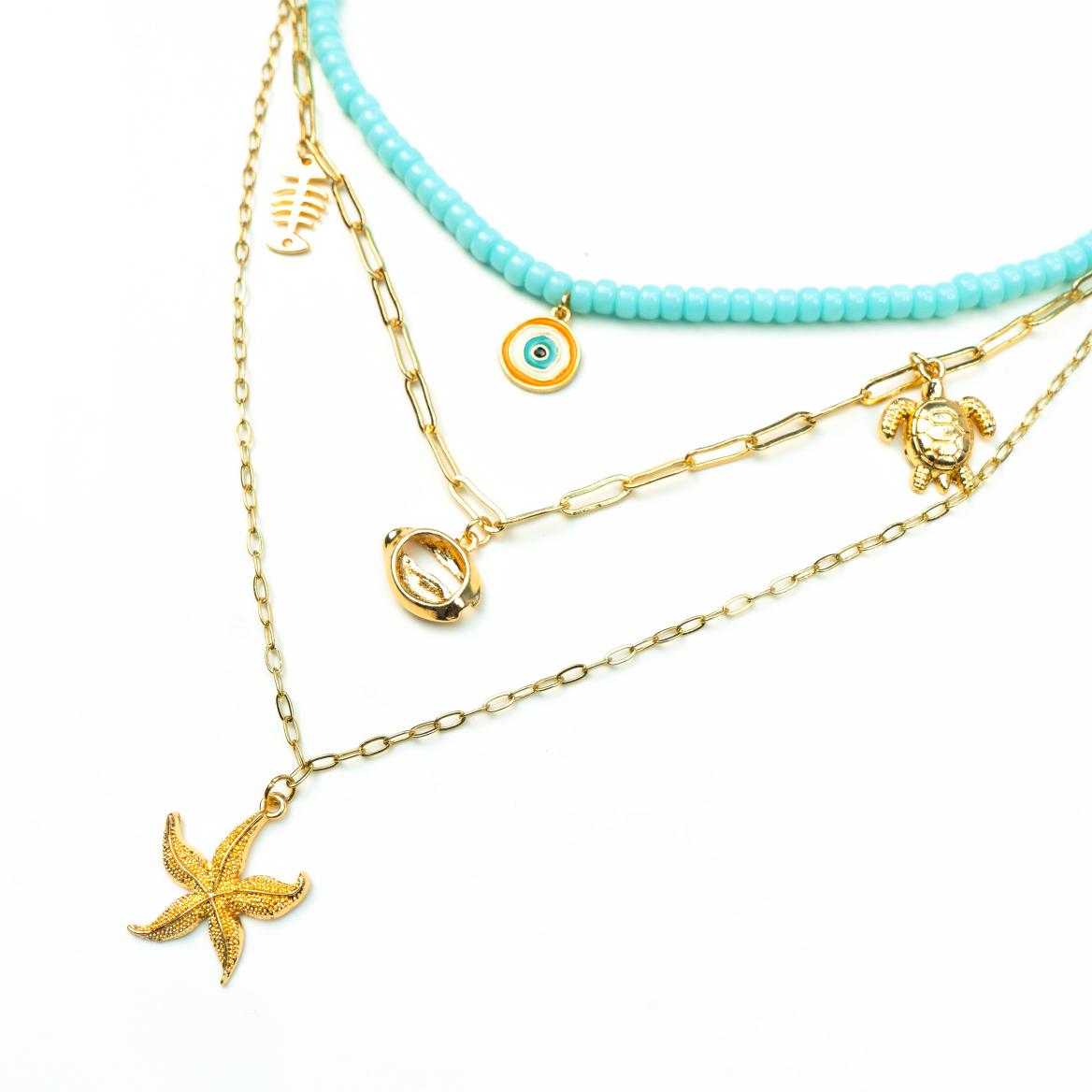 Lustre Bead Necklace