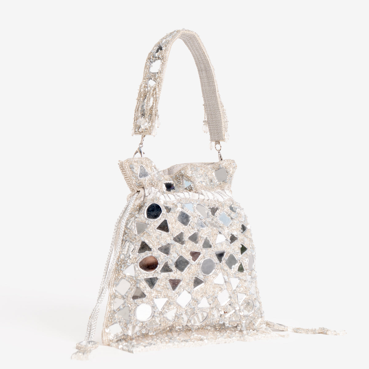Reflective Beads potli| cara