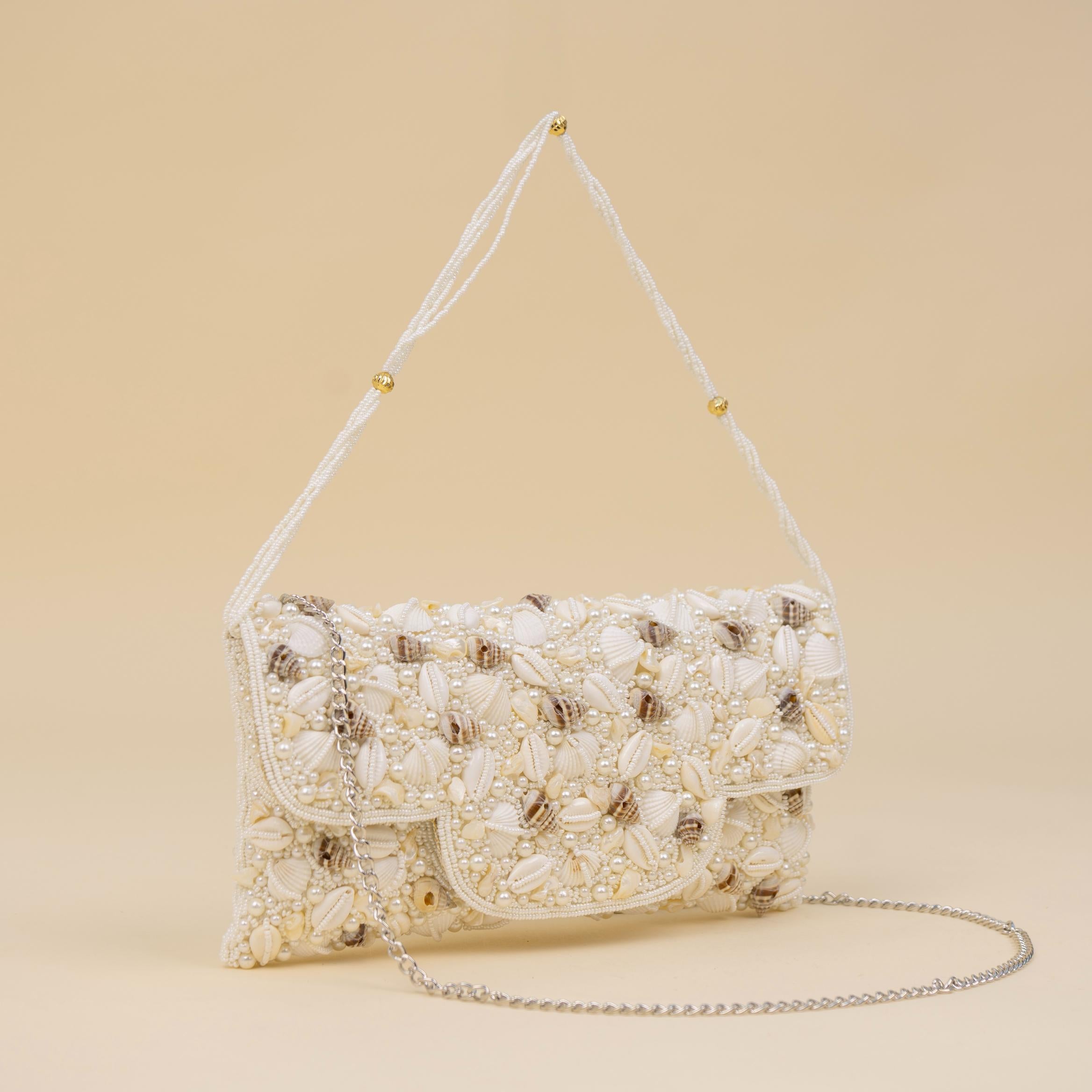 Ocean Treasure Honeycomb Clutch