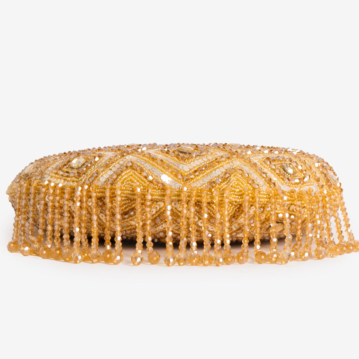 Ivory Pearl Shimmer Clutch