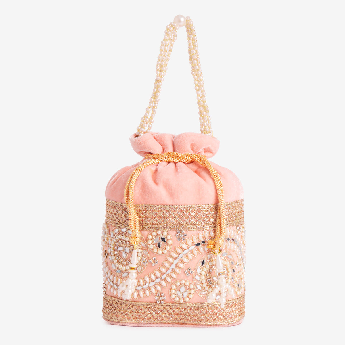 Golden Knot Potli
