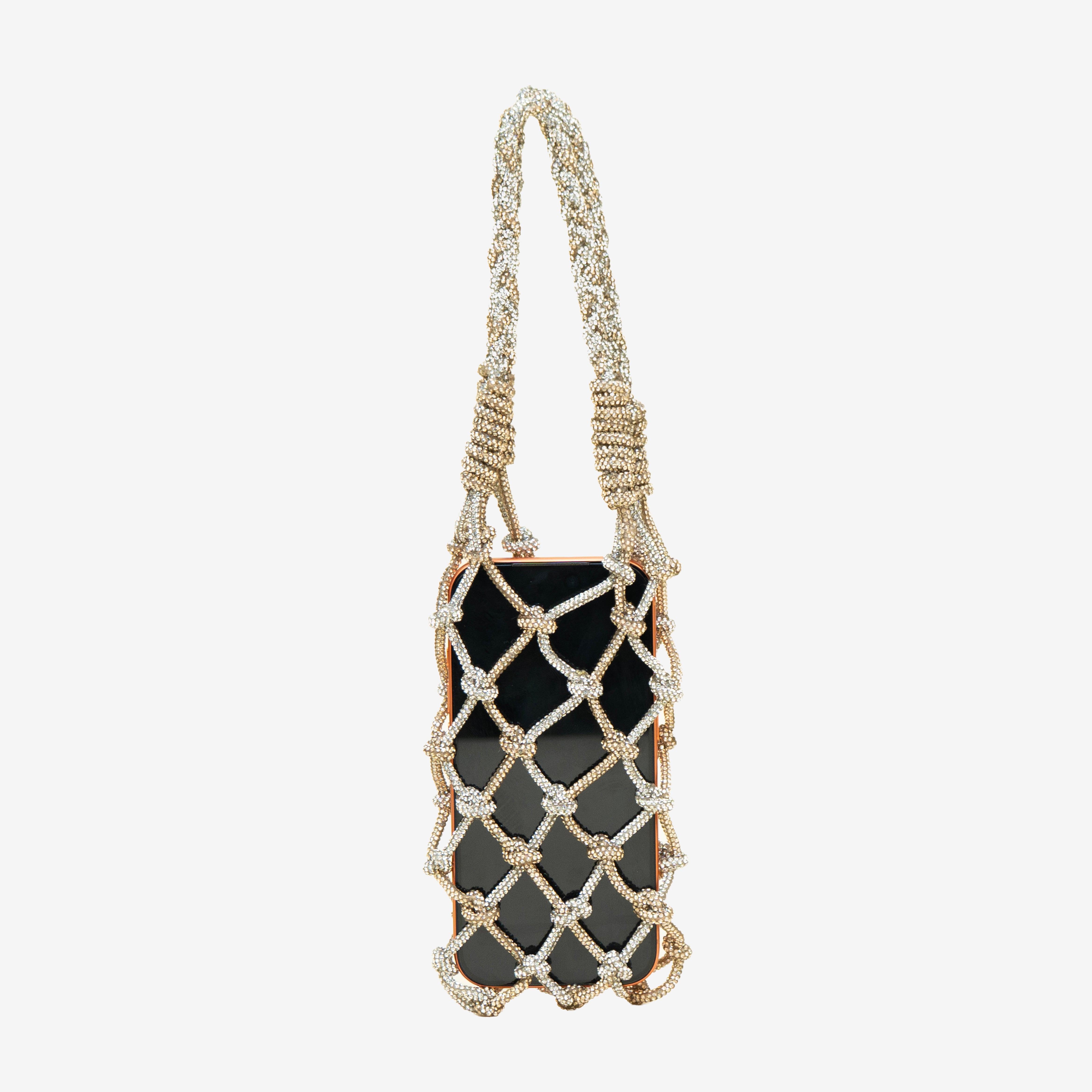 Crystal Knot Luxe Mobile Sling
