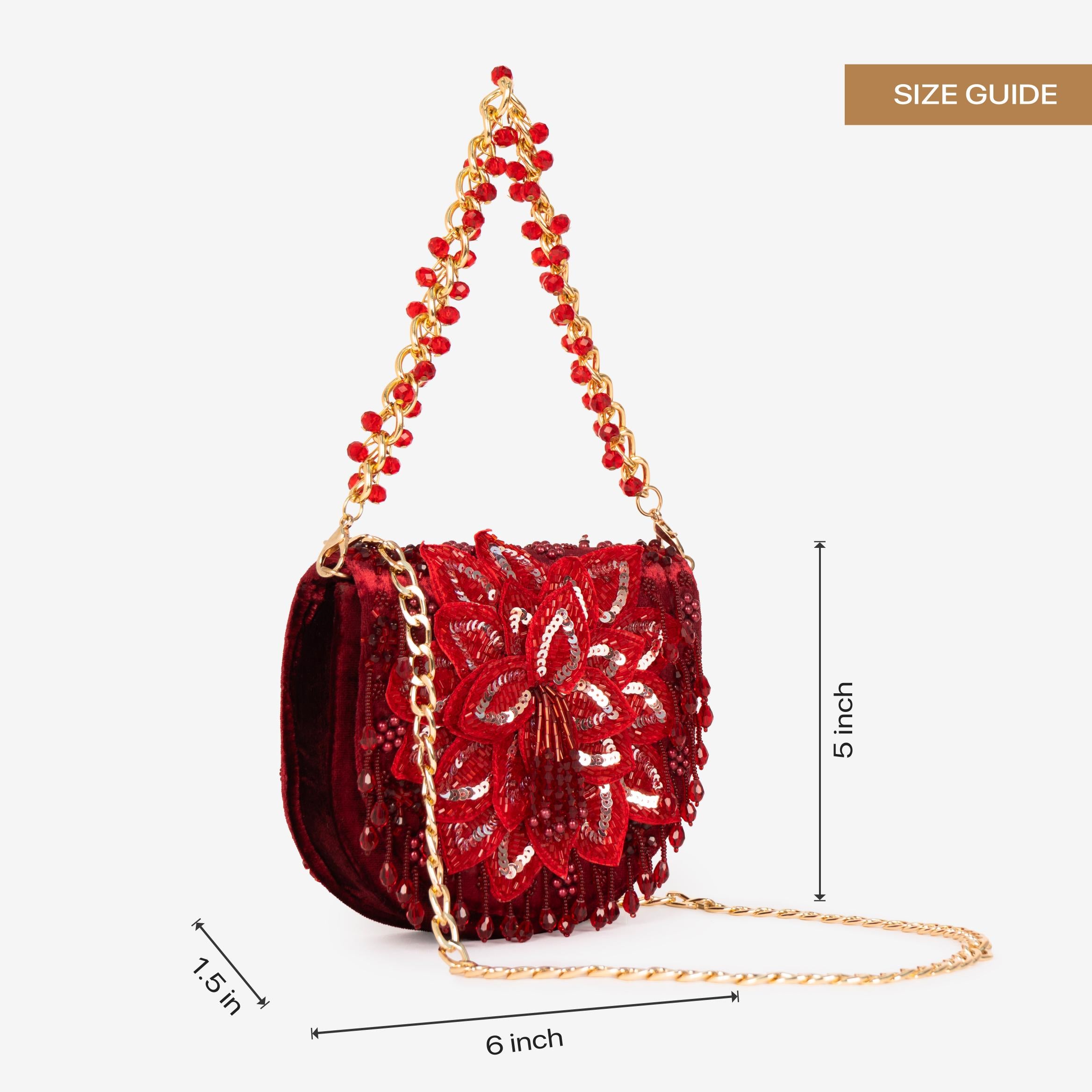 Marquise bloom Purse