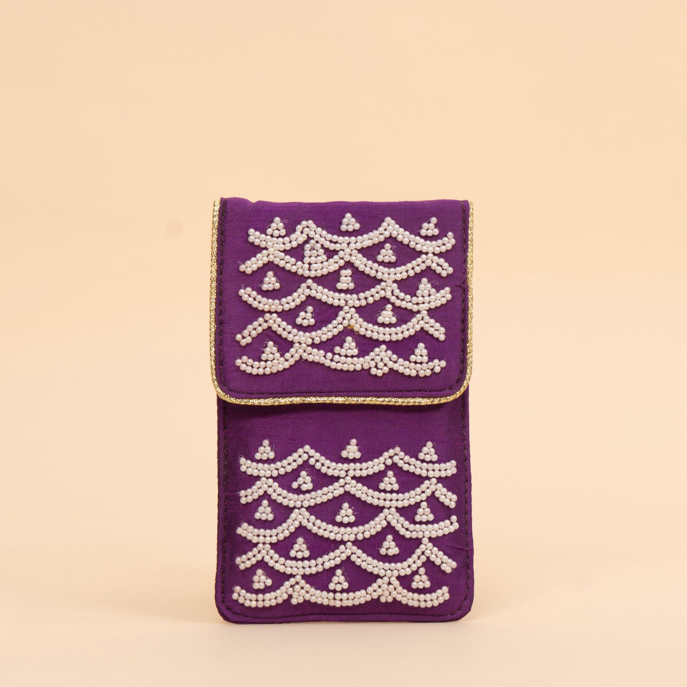 Pearl Crest Mobile Pouch