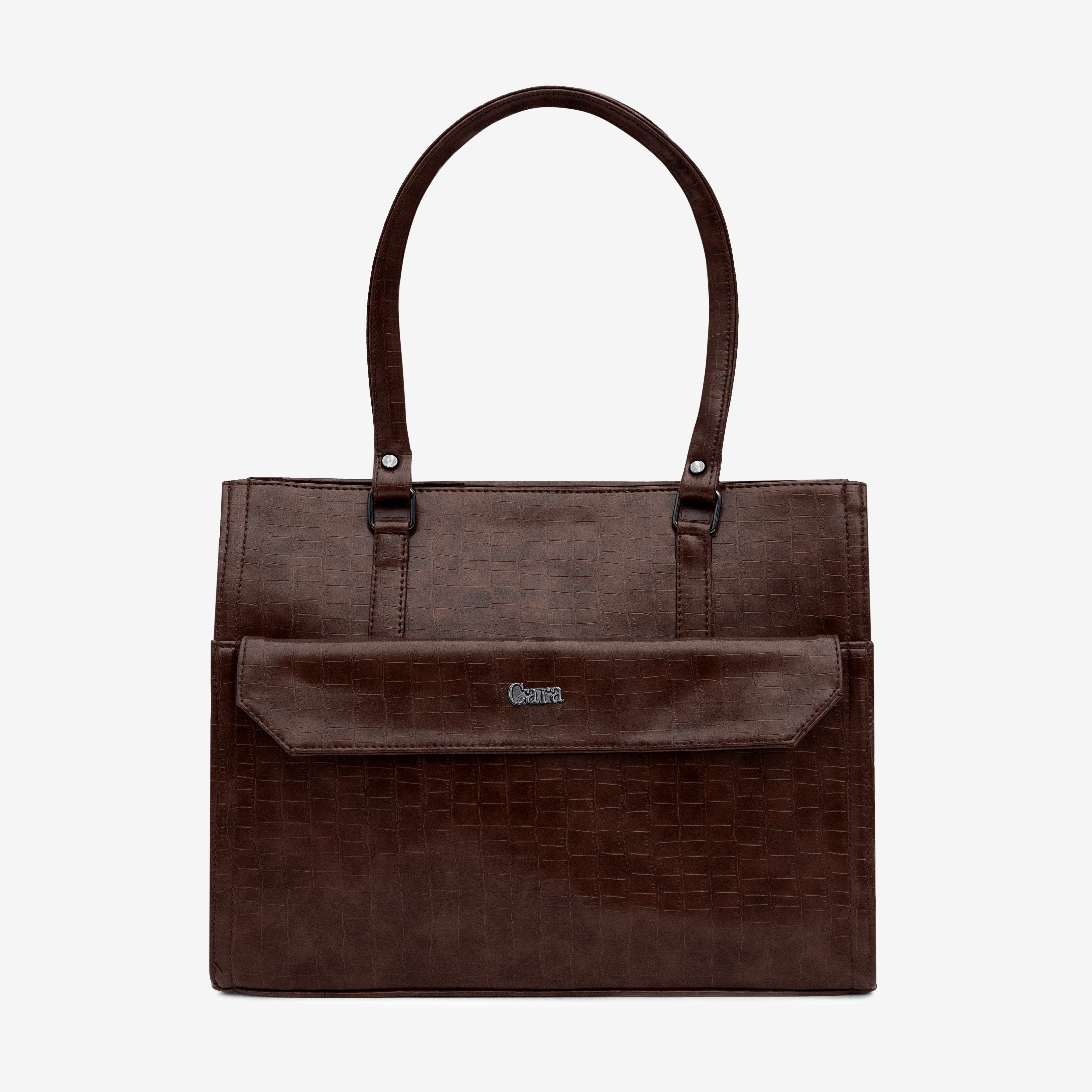 Dark brown Urban Chic HANDBAG I CARA