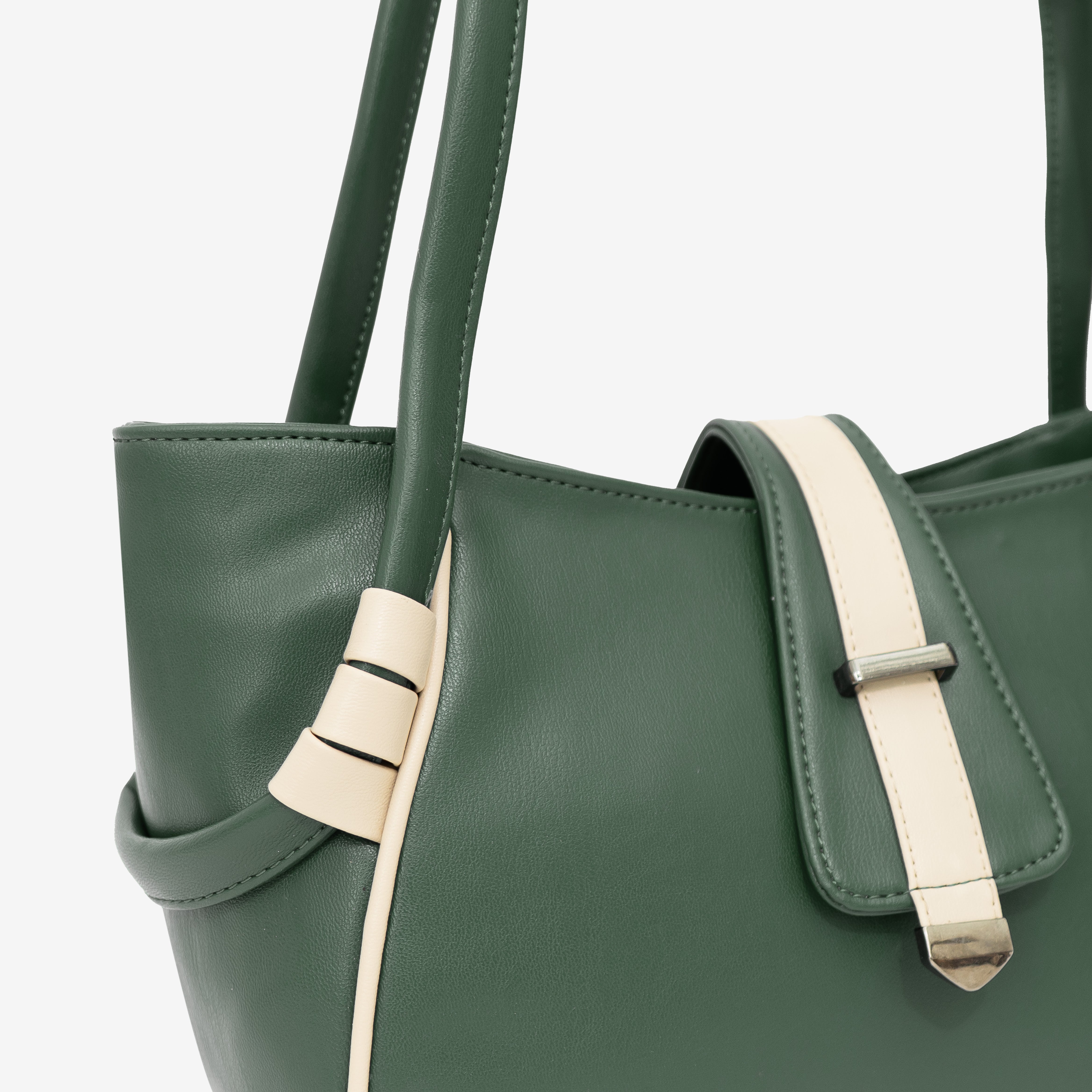 Olive Green Boldly Dynamic HANDBAG I CARA