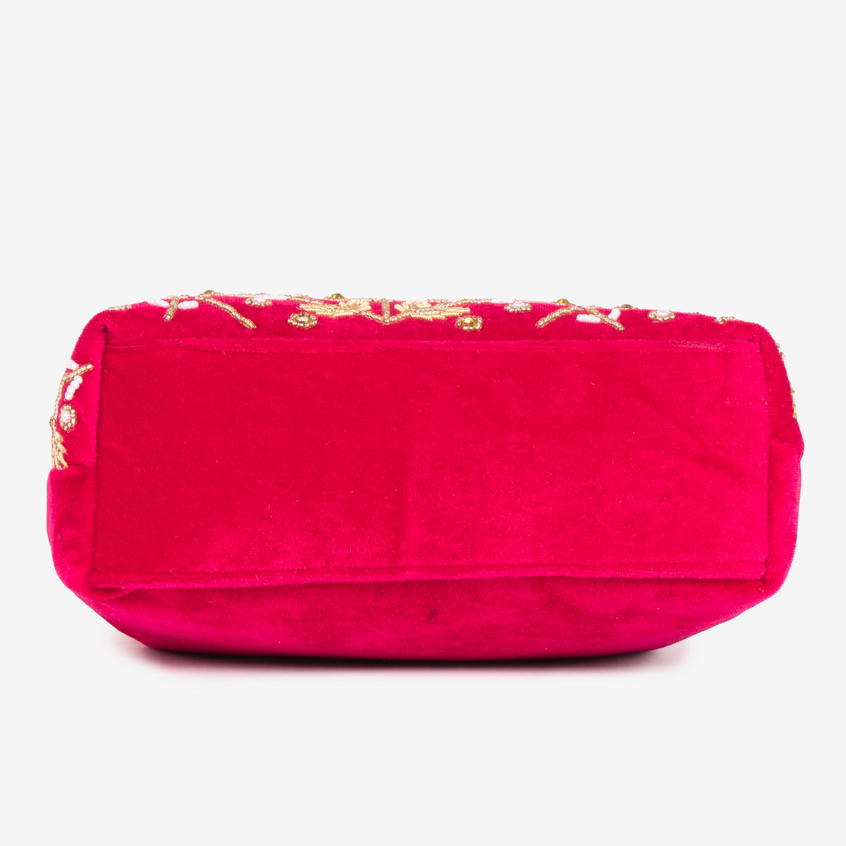 Bridal Pearlstone Velvet Potli