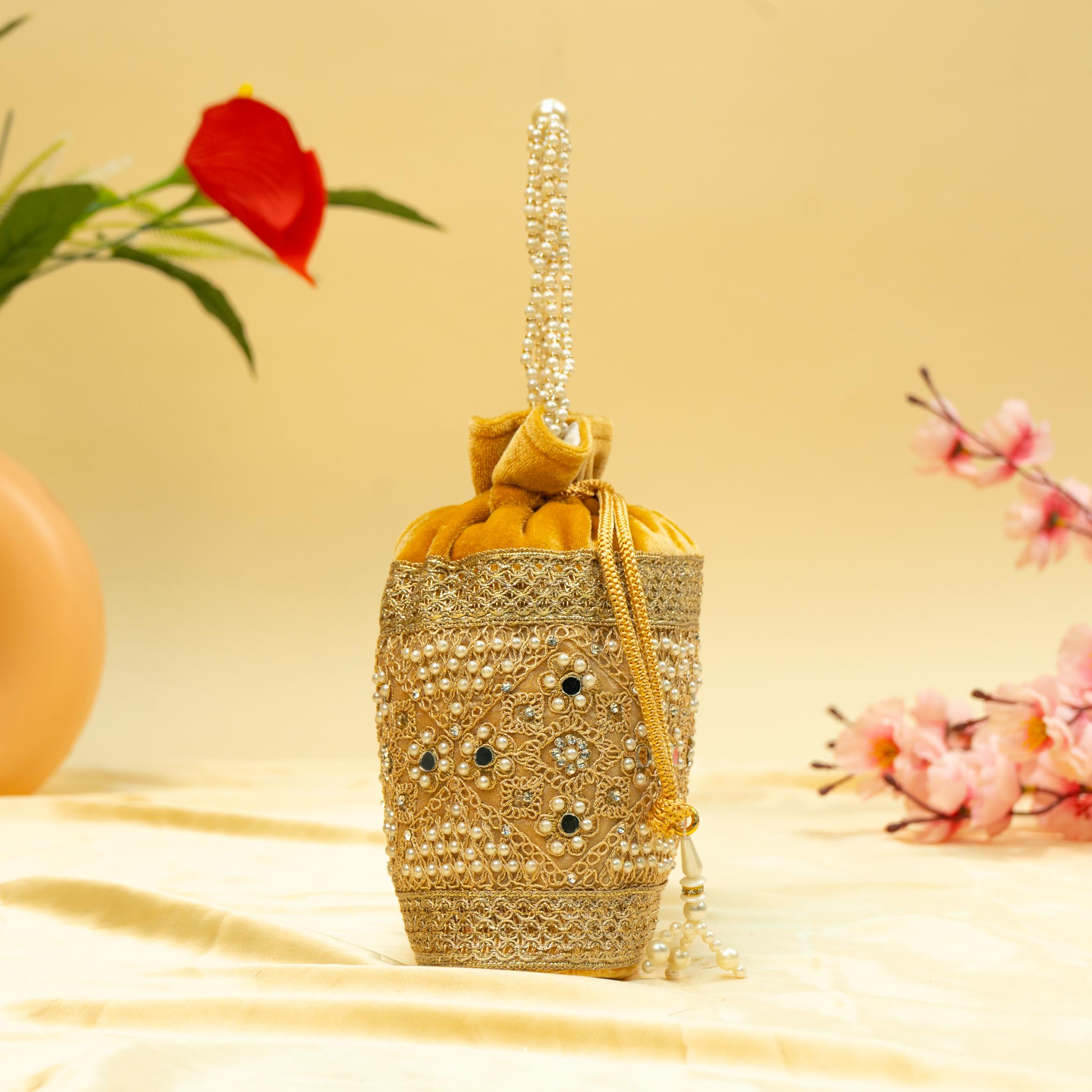 Imperial Threadwork Potli