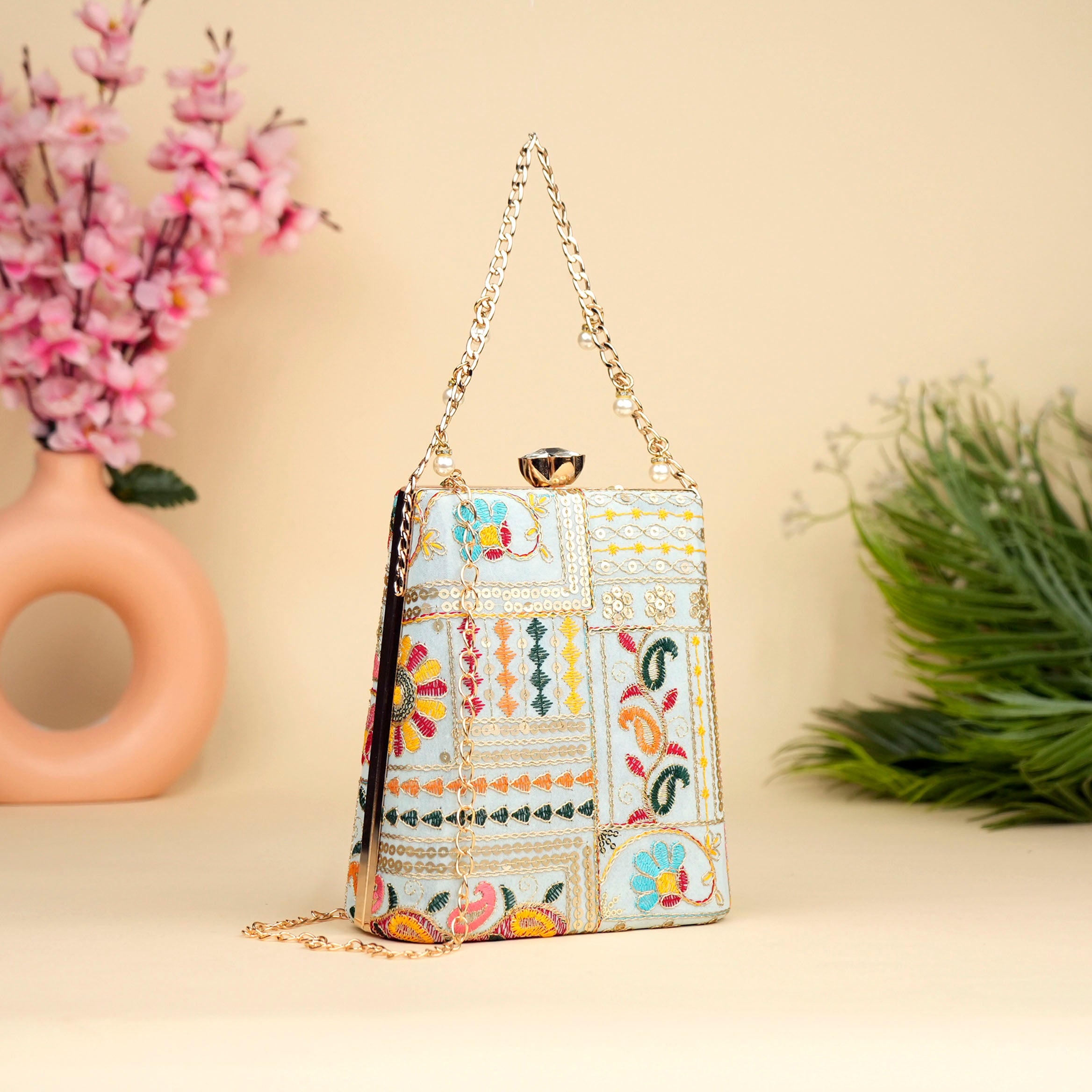 Heritage Mosaic Clutch