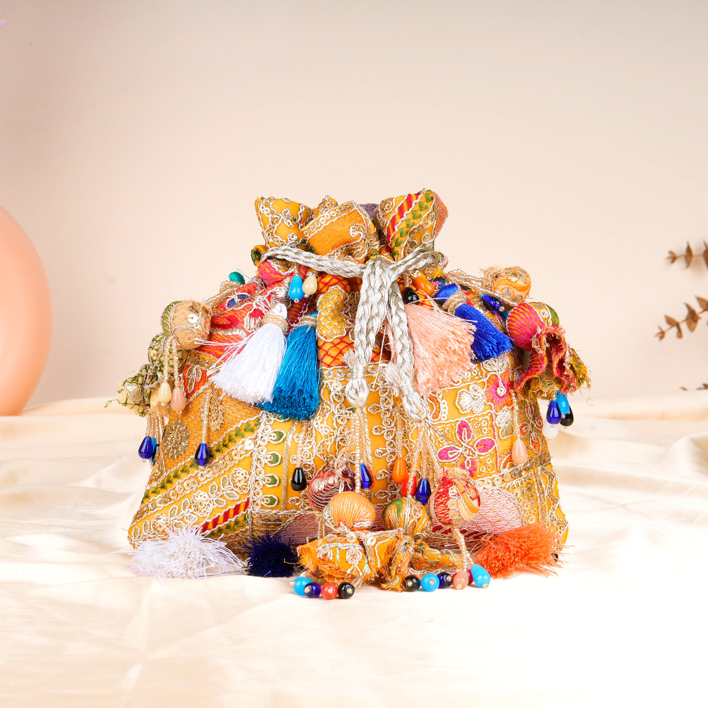 Phoolkari Charm Potli