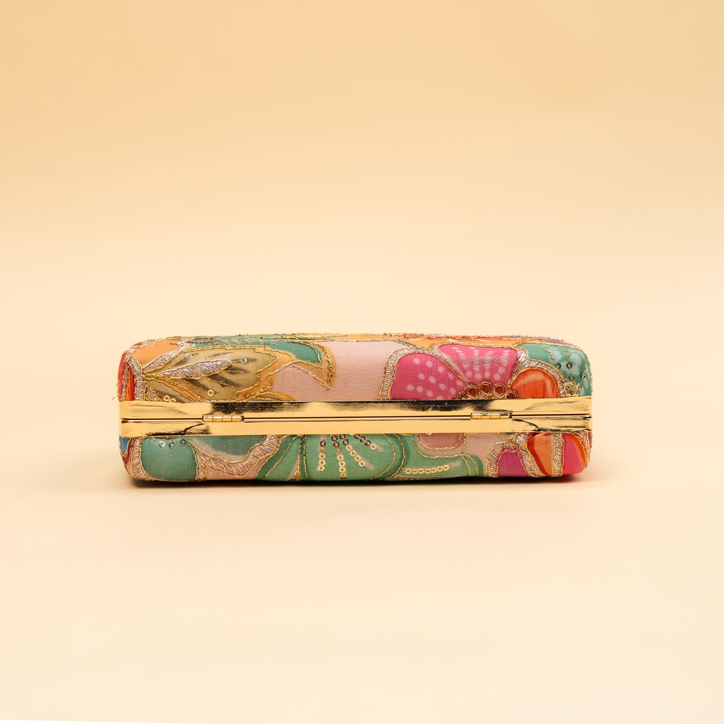 Sequin Thread Clutch