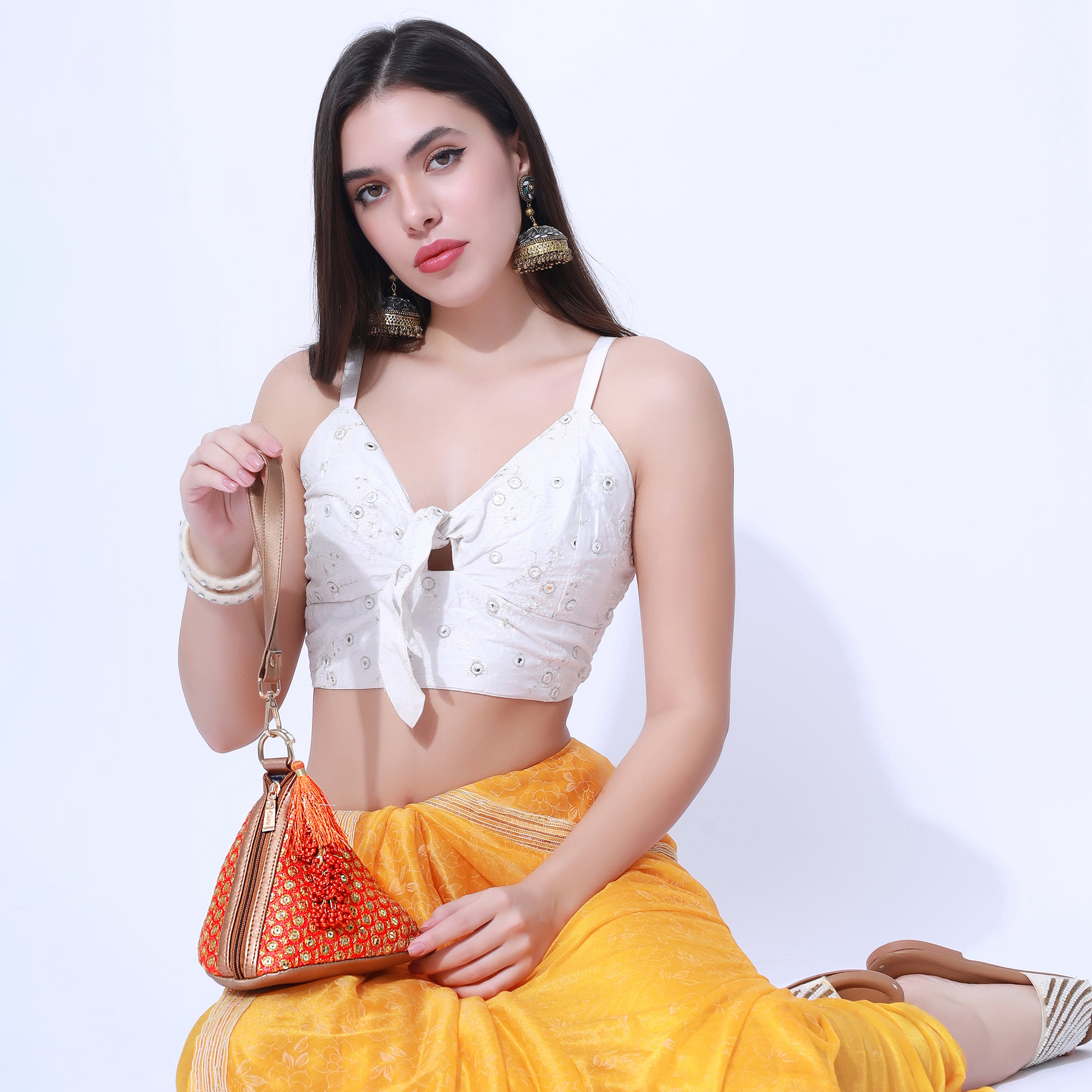 Tassel Bloom Potli | Cara
