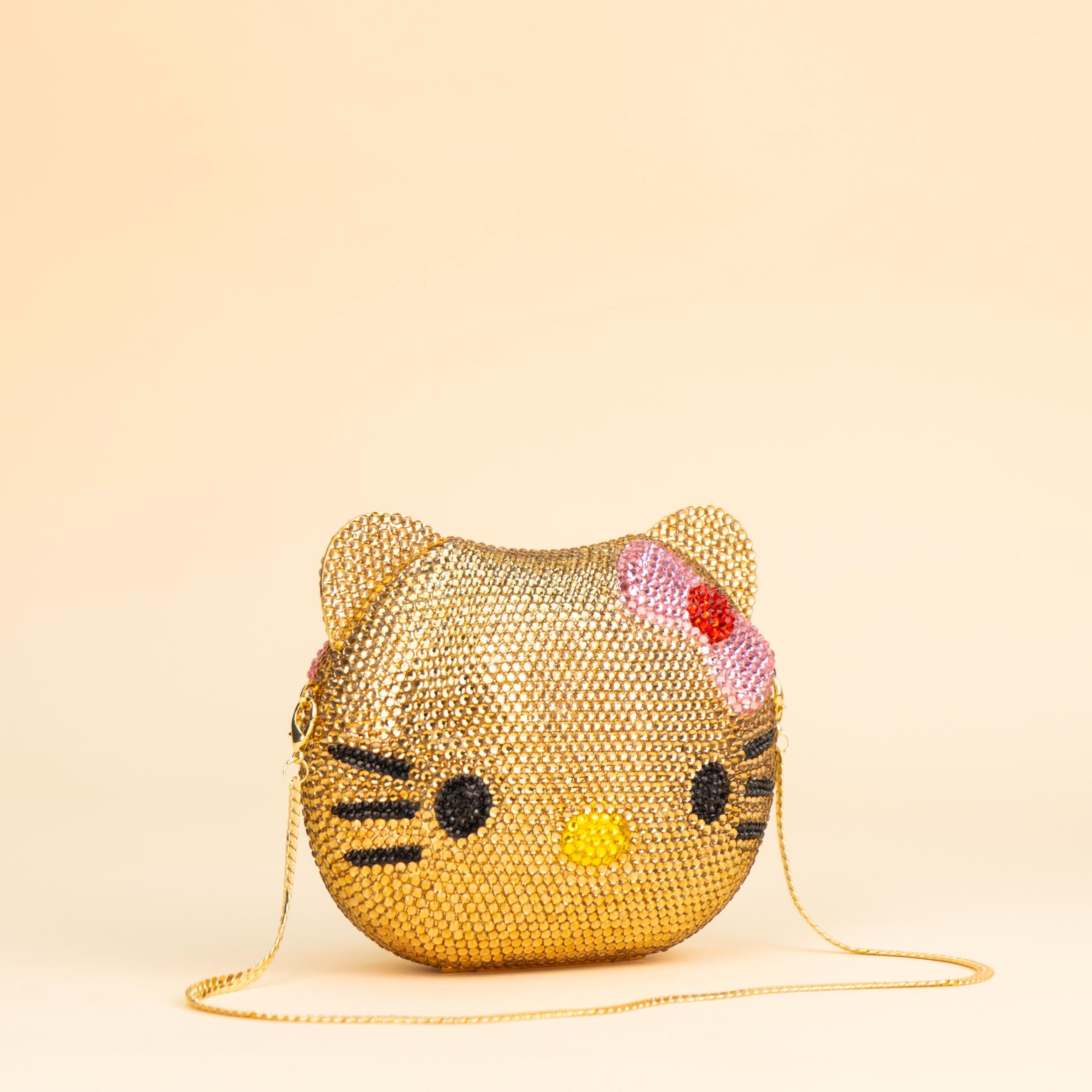 Sparkle-Haven Kitty Clutch