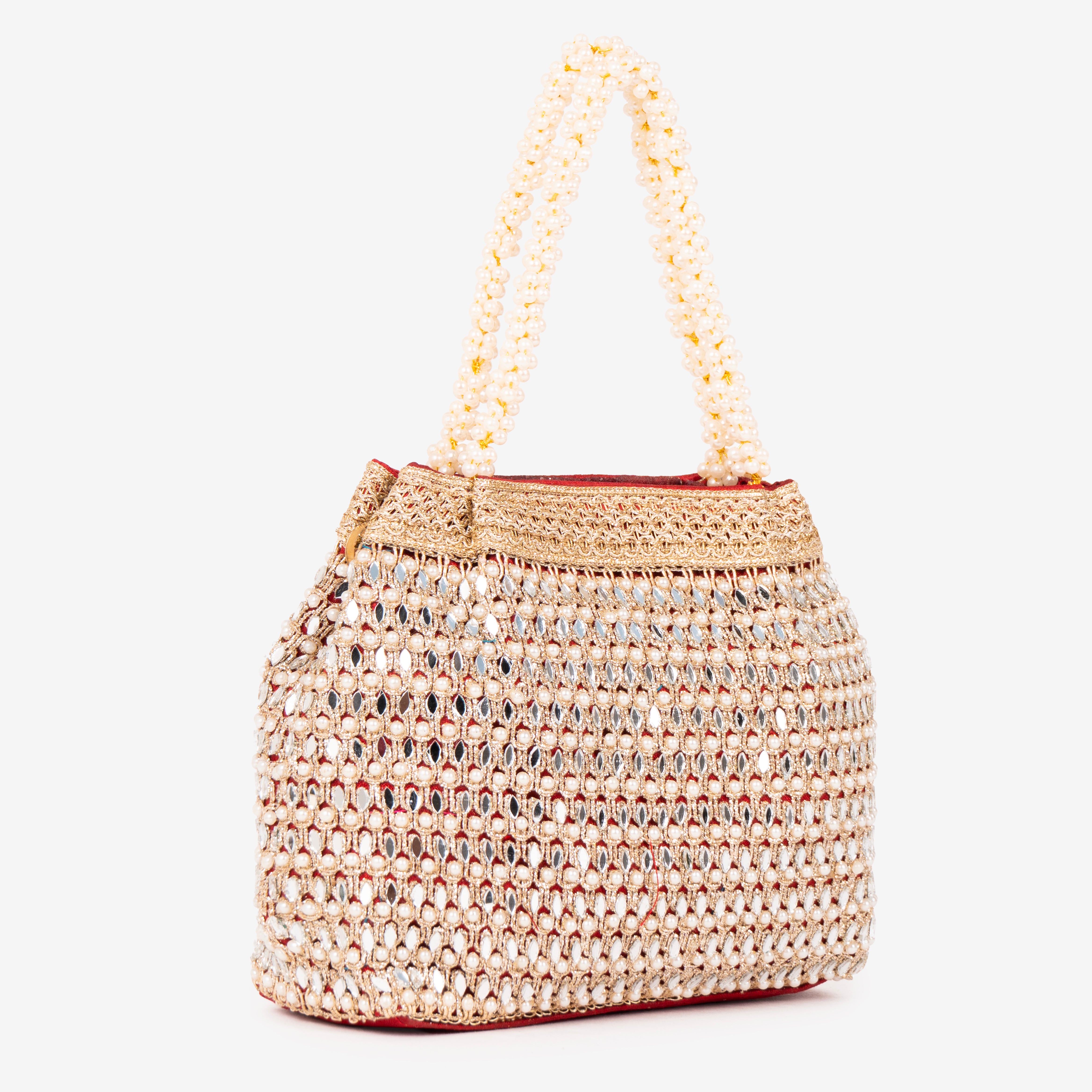 Dazzle Crystal Bead Potli