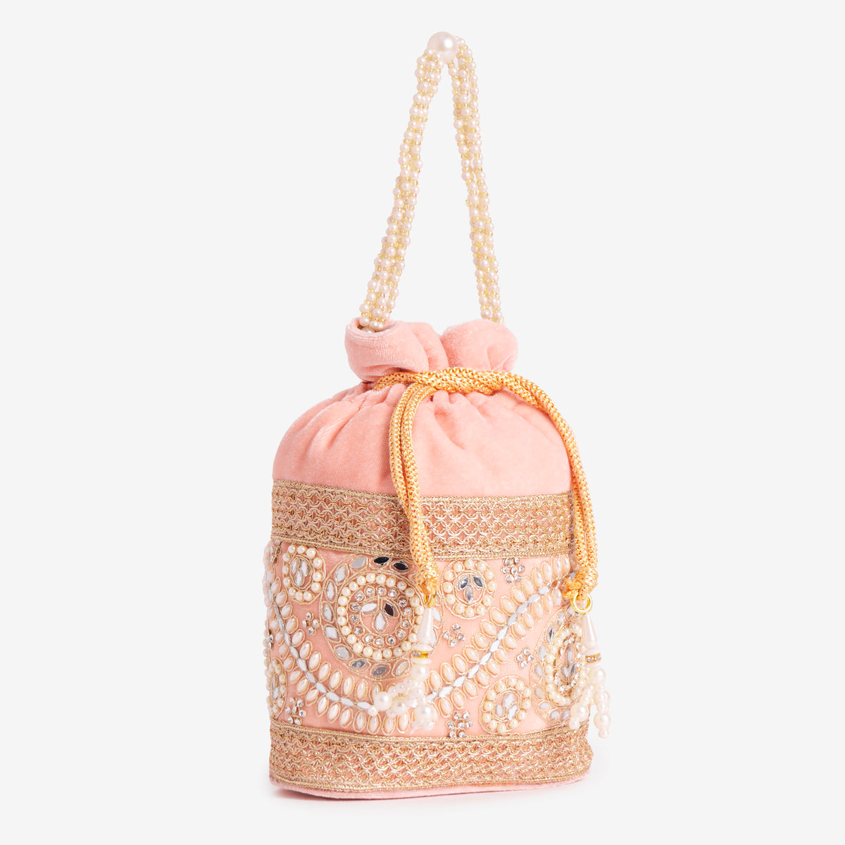 Golden Knot Potli