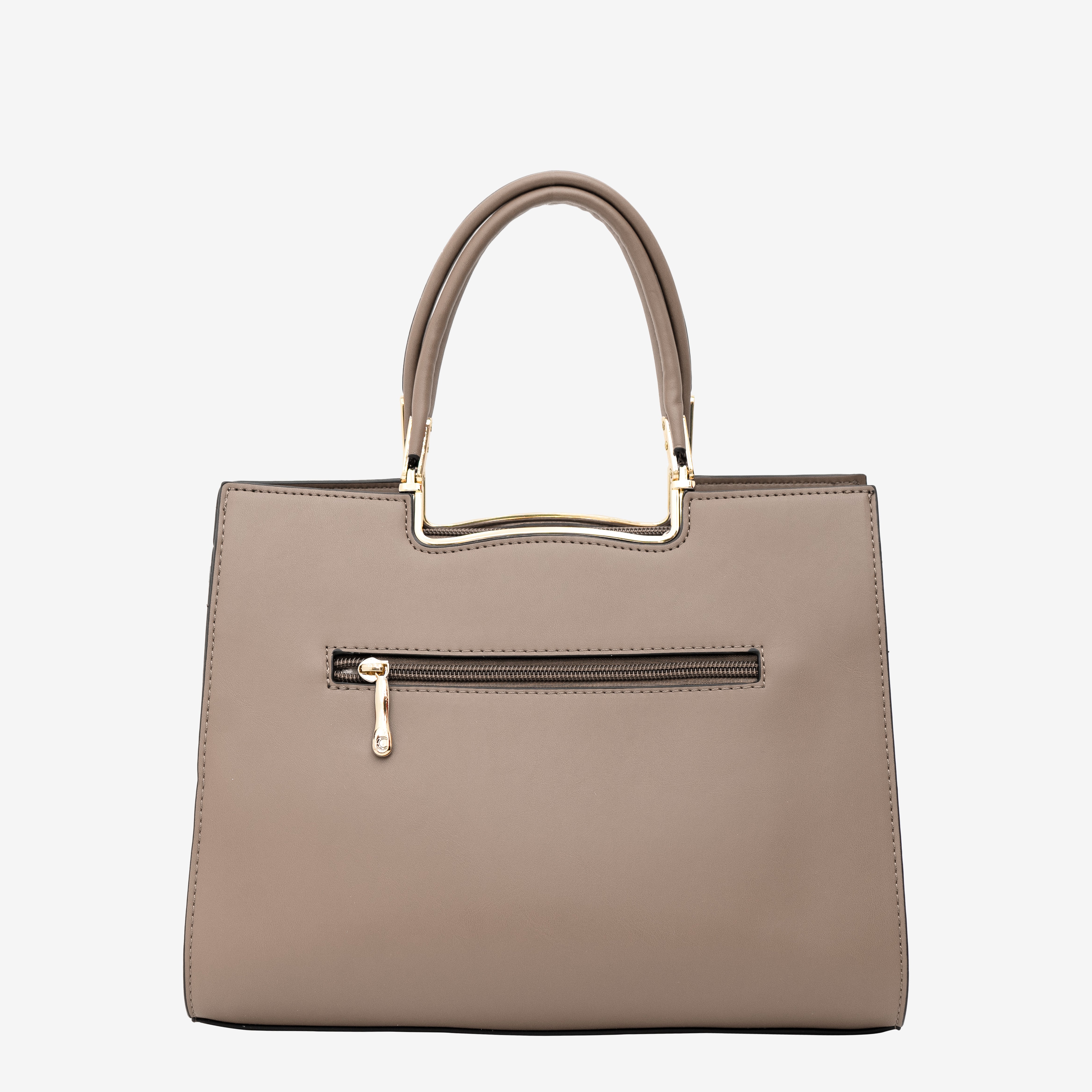 Neutral Carryall Handbag | Cara