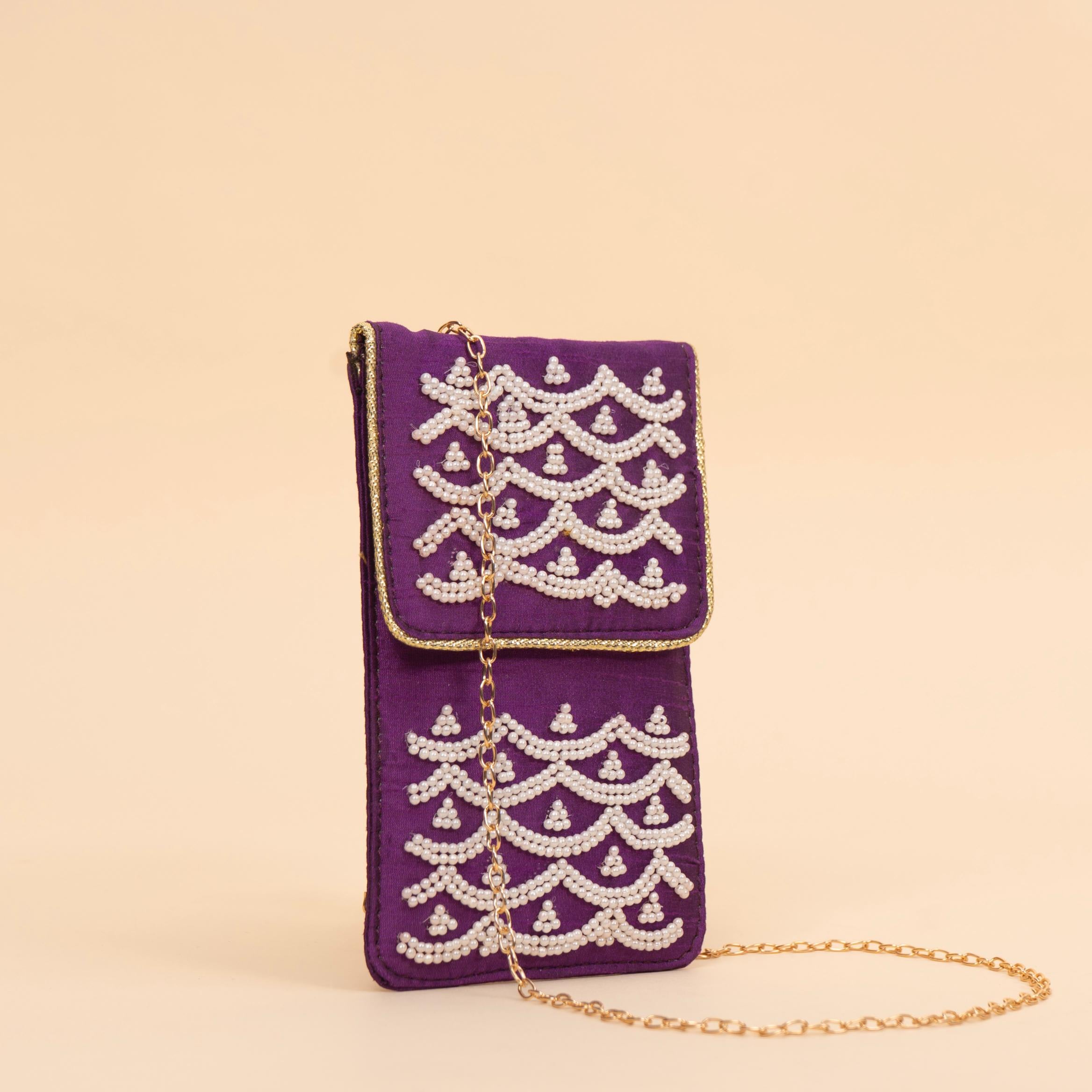 Pearl Crest Mobile Pouch