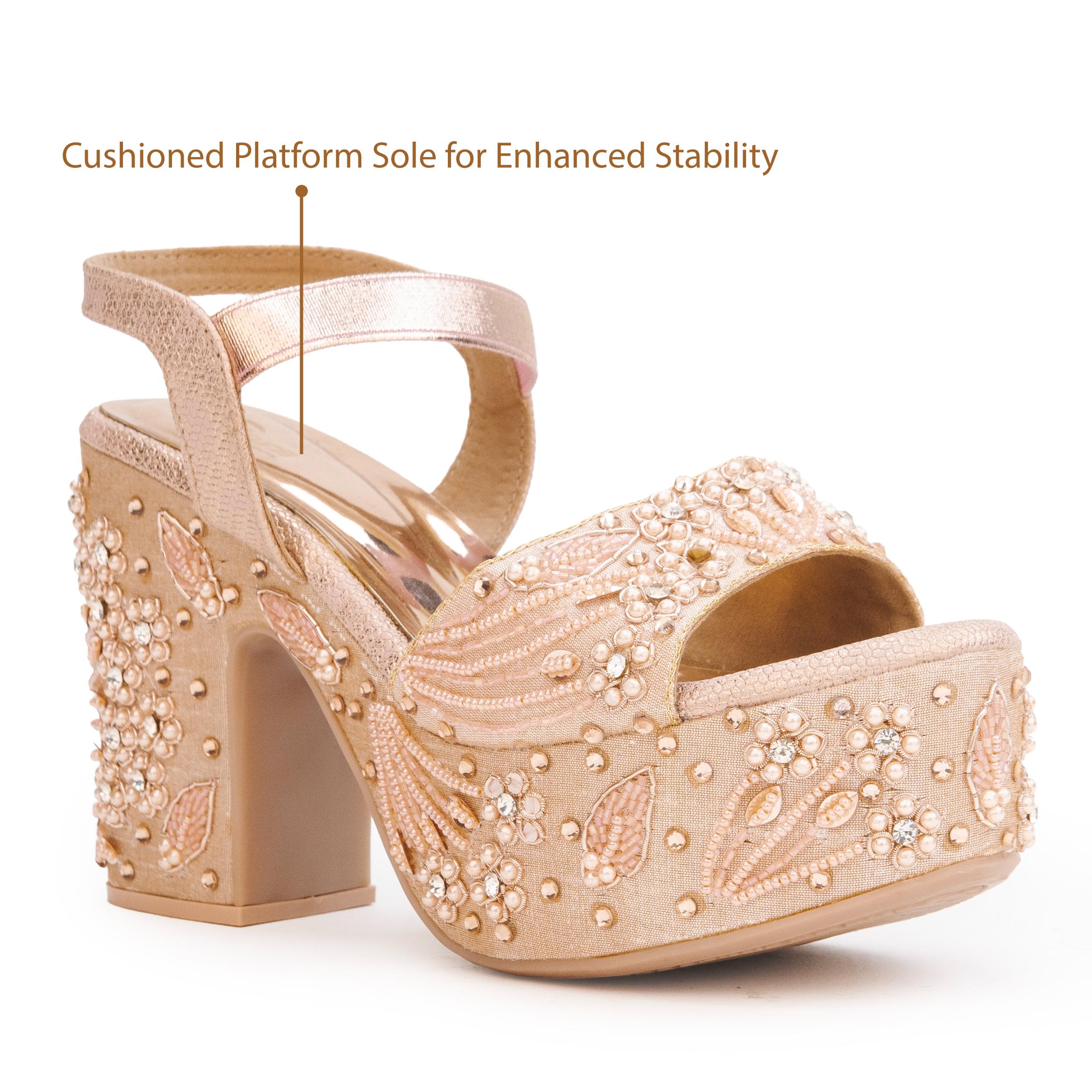 Bling Stone Heels