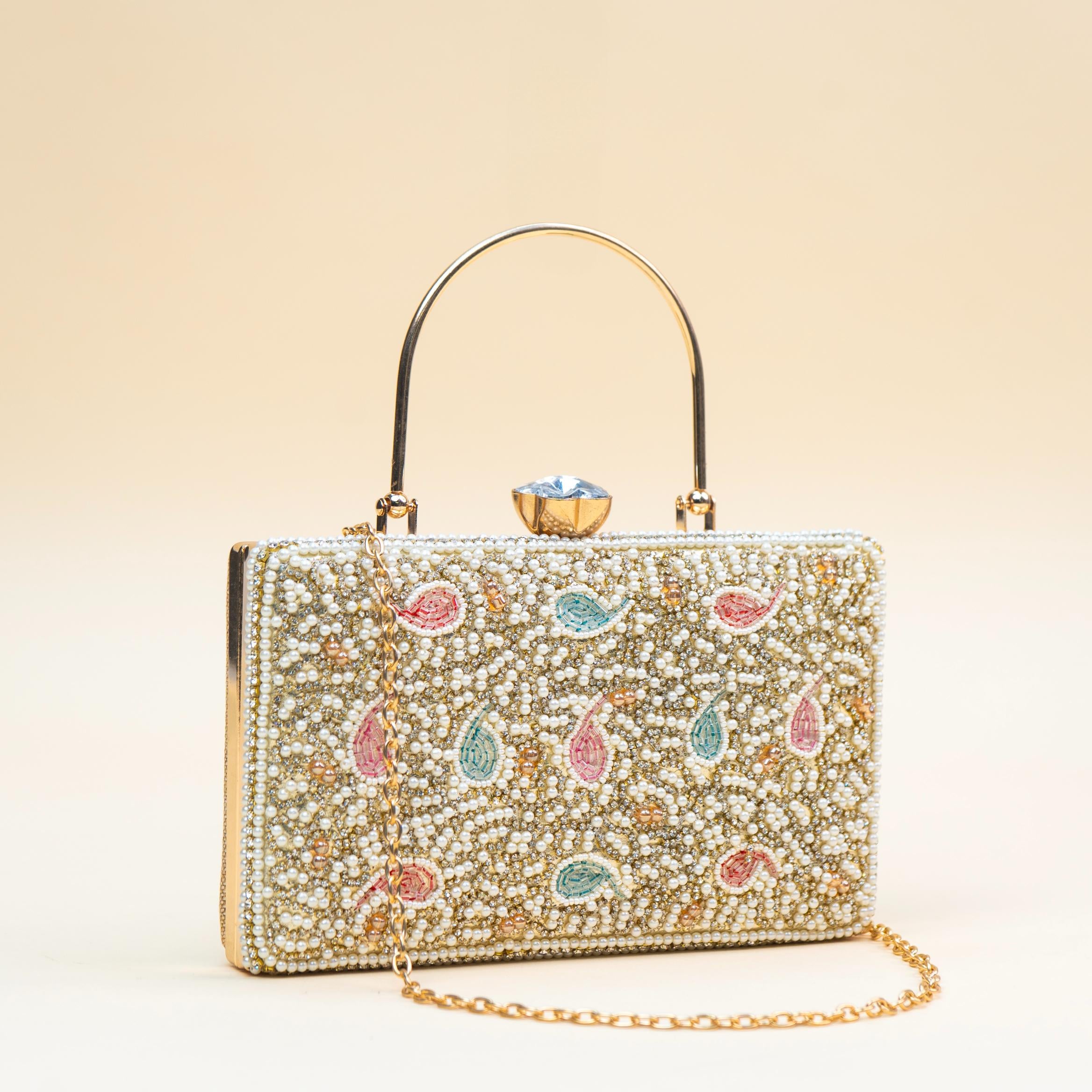 The Heritage Pearl Clutch