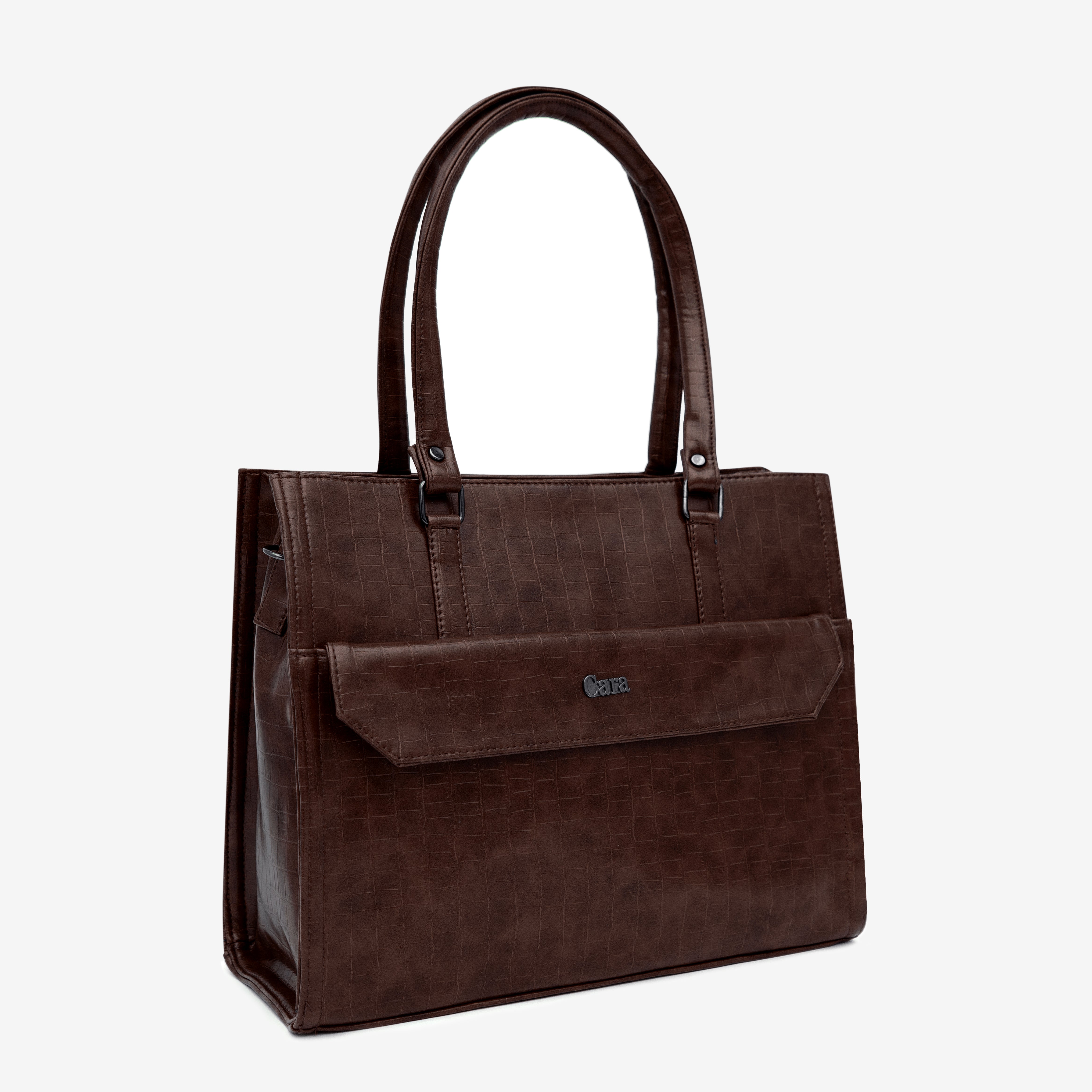 Dark brown Urban Chic HANDBAG I CARA