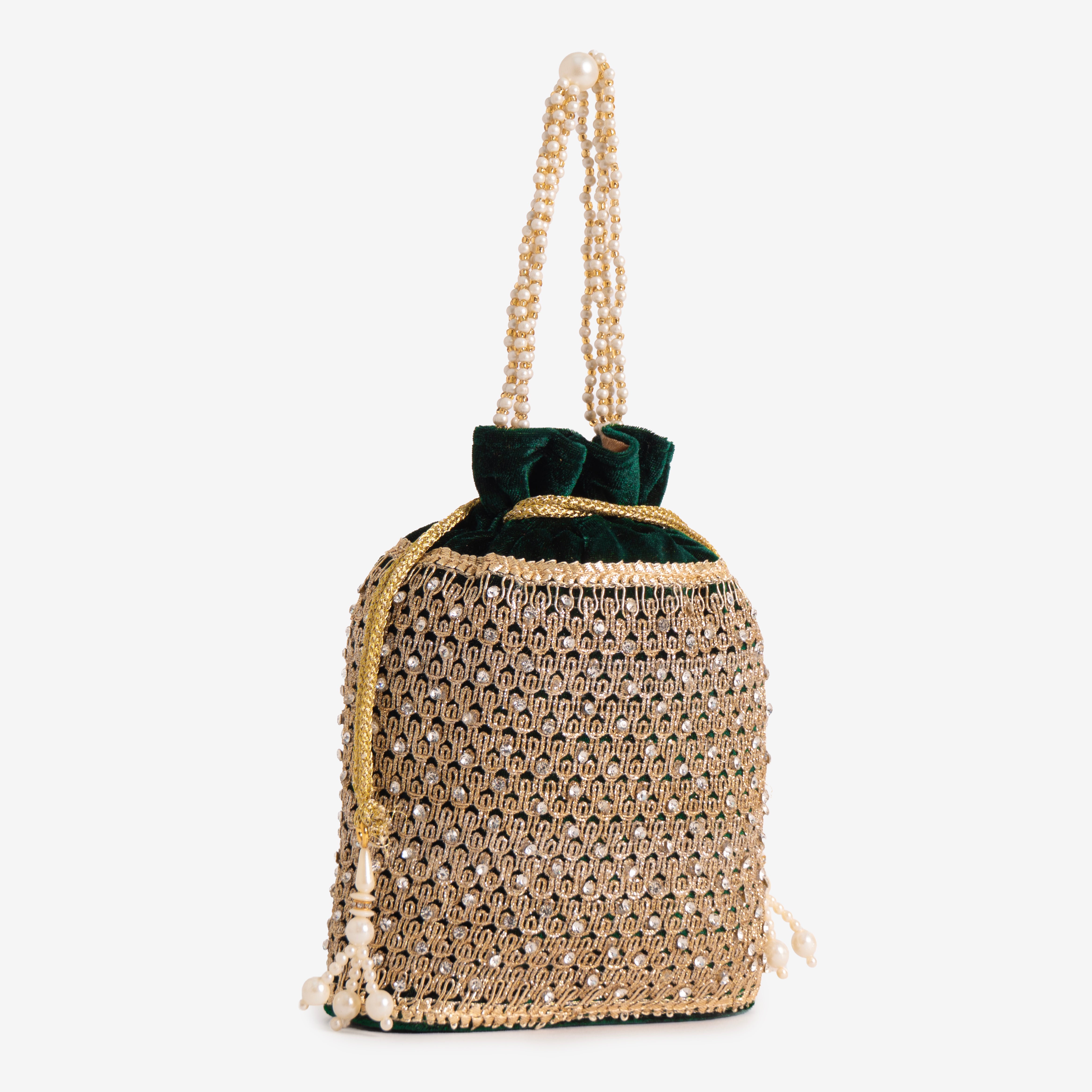 Golden Heirloom Potli