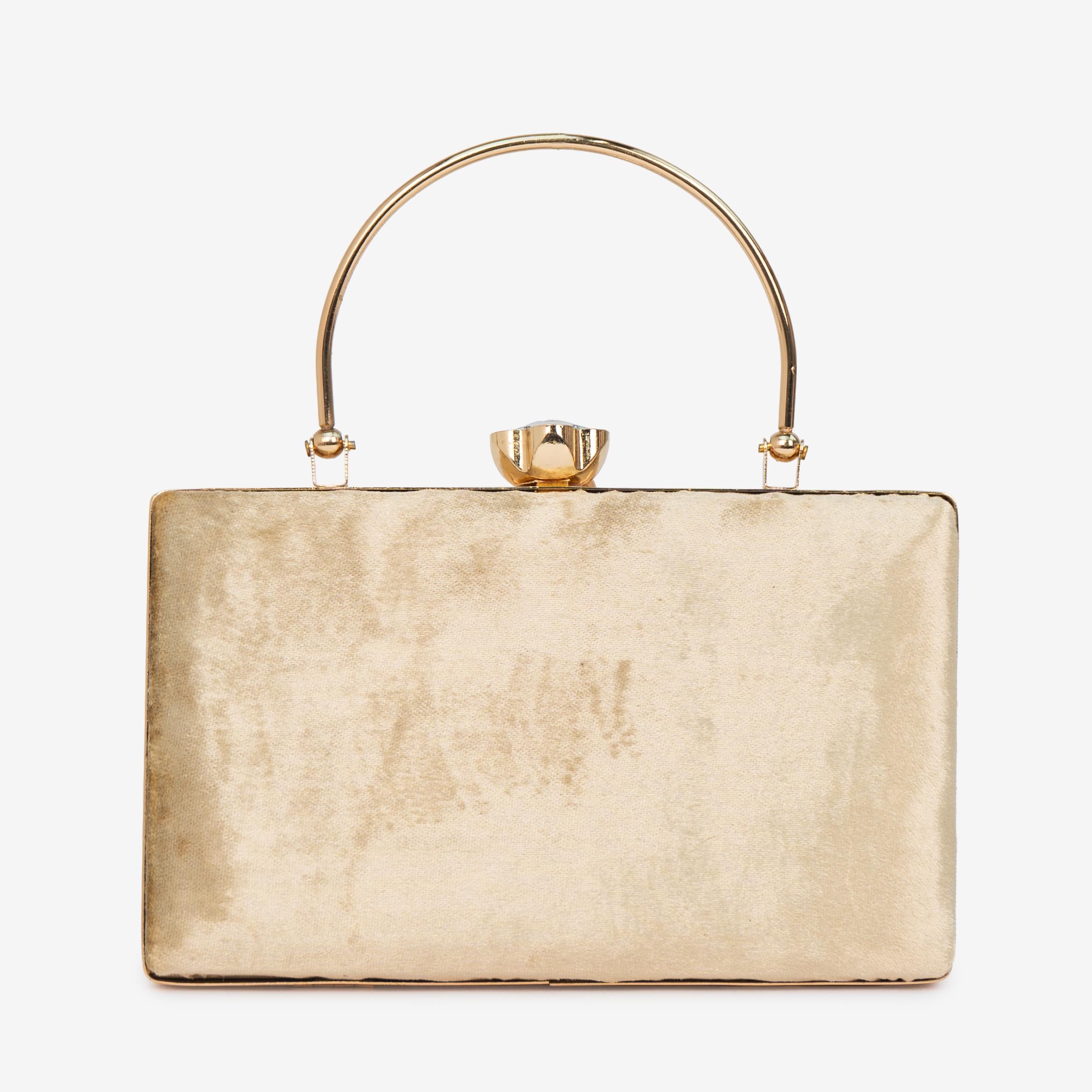 Ivory Palm Clutch