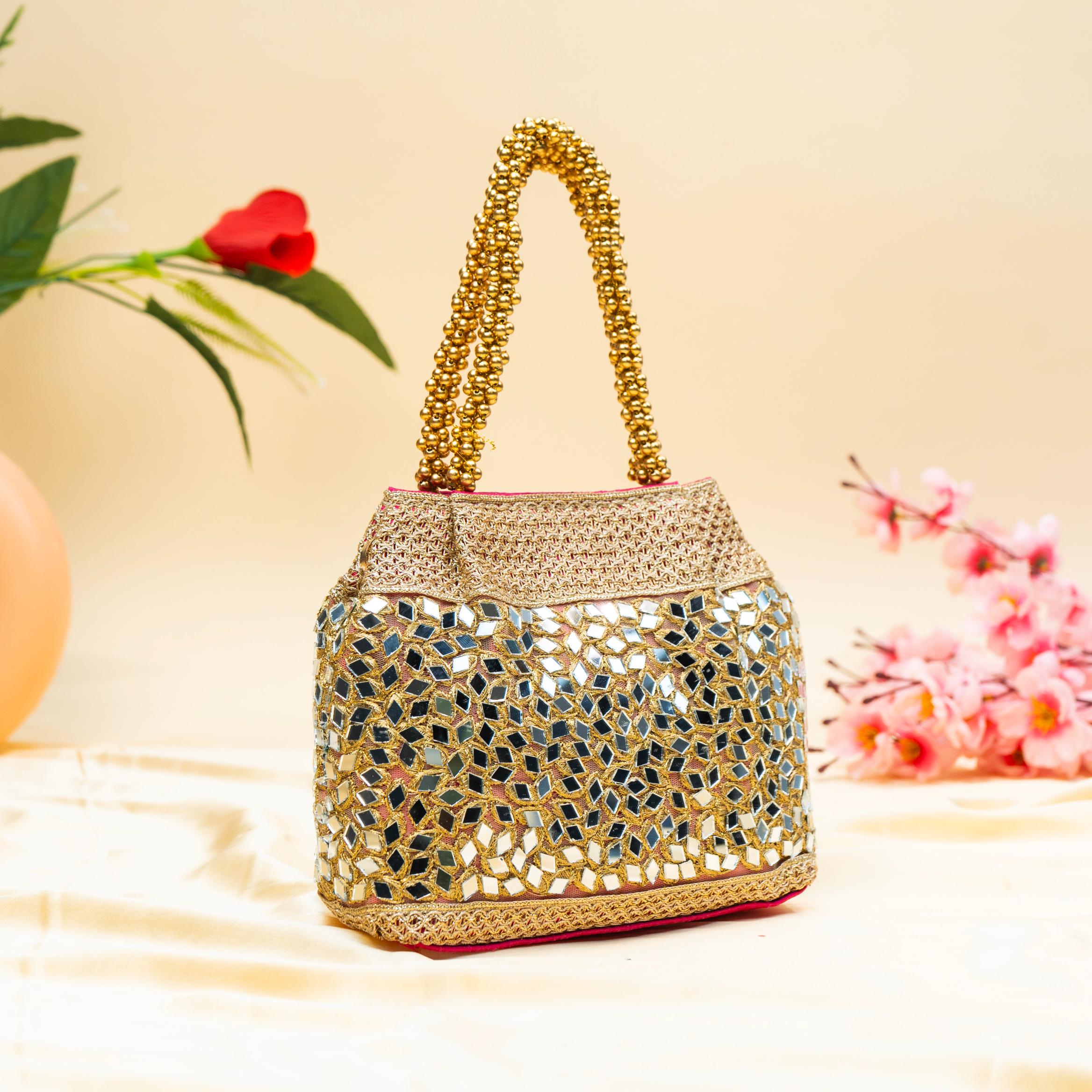 Twinkle Mirror Potli