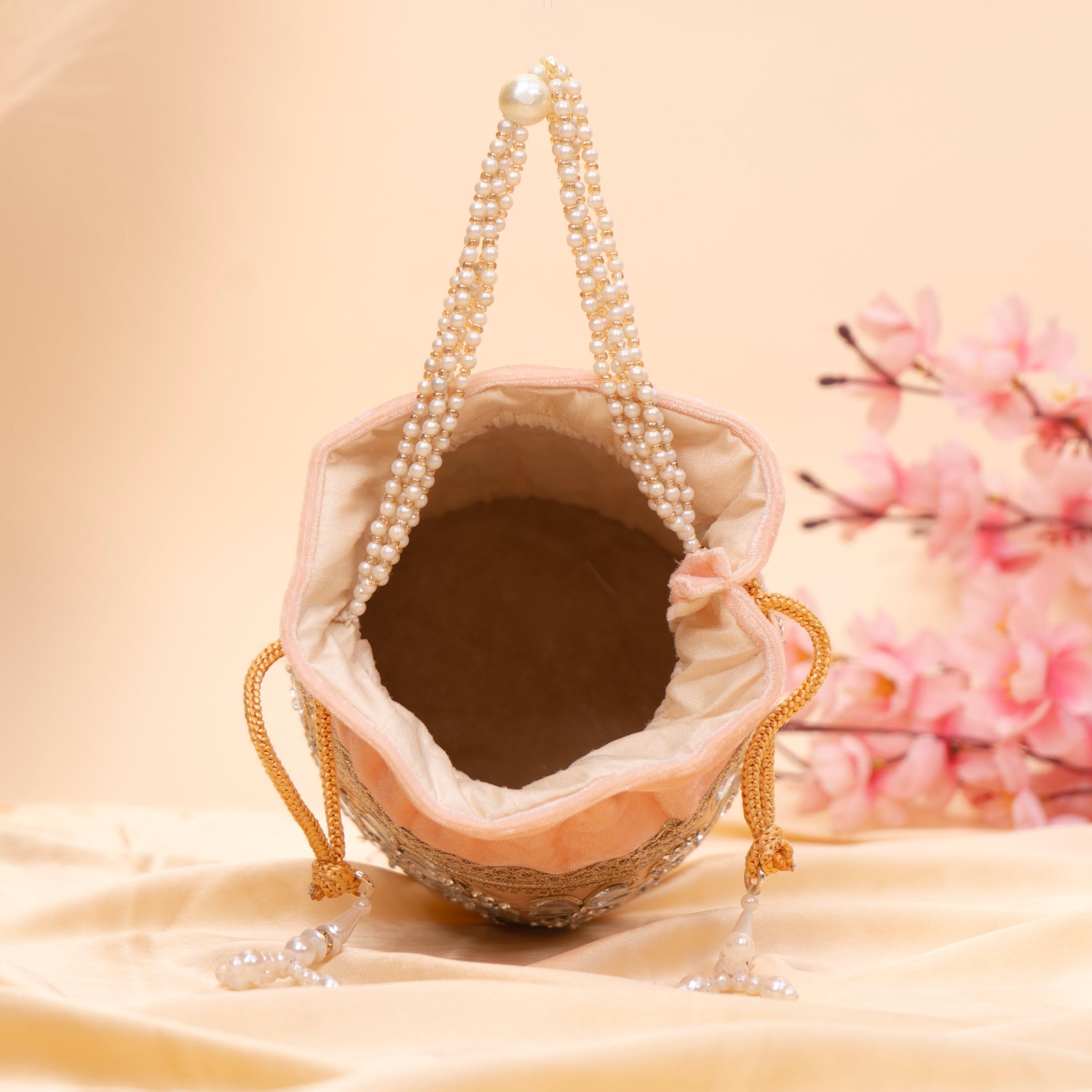 Royal Velvet Shimmer Potli