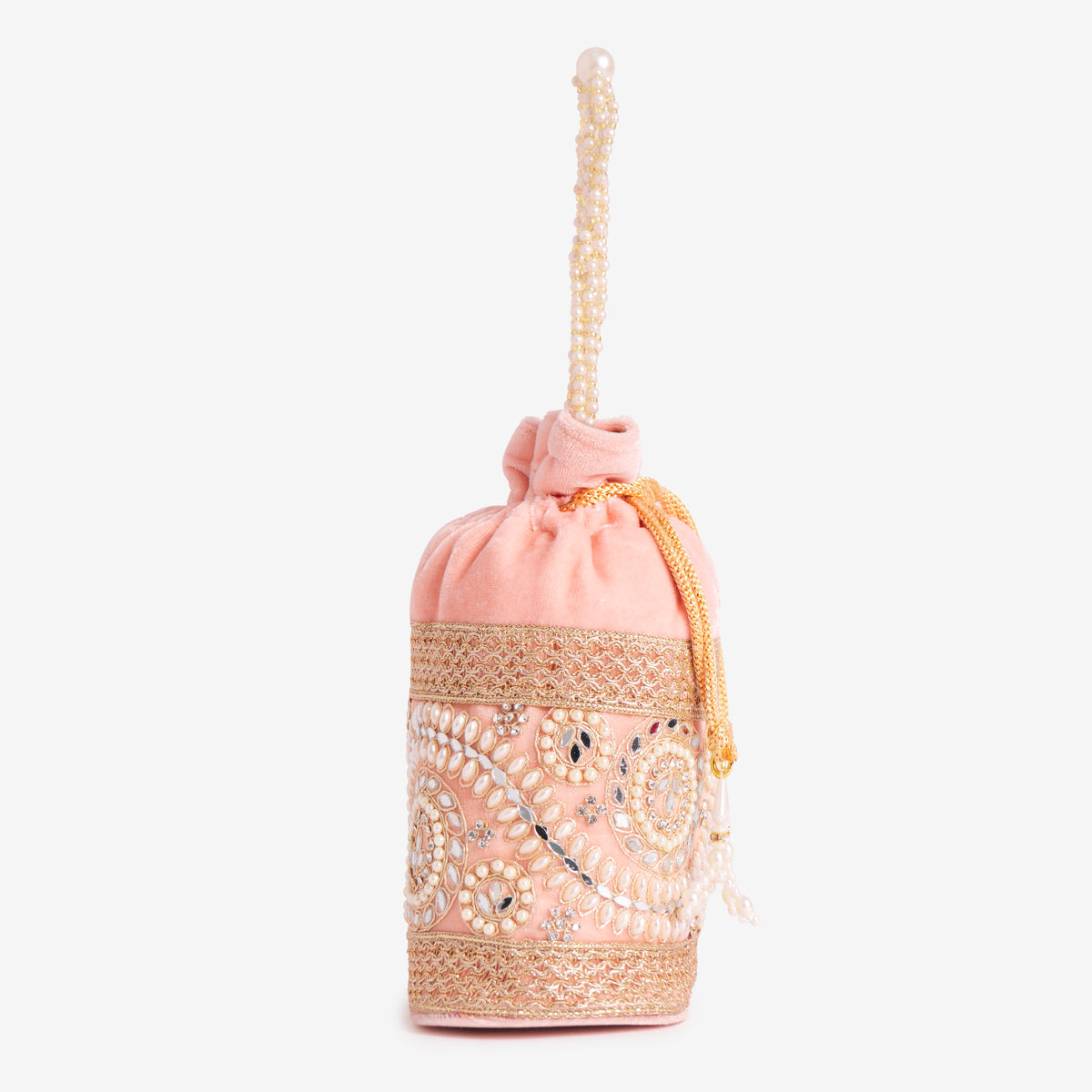 Golden Knot Potli