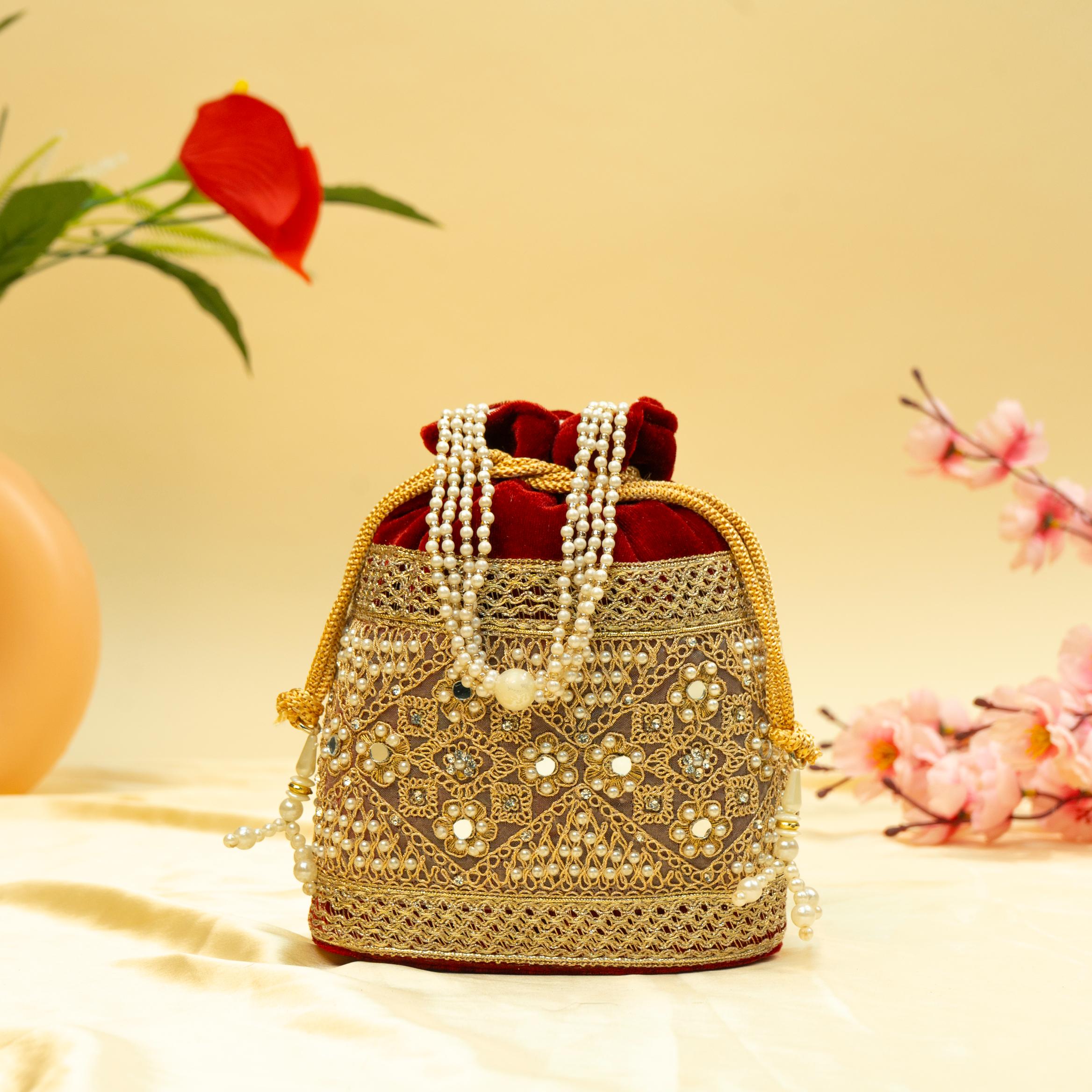 Imperial Threadwork Potli