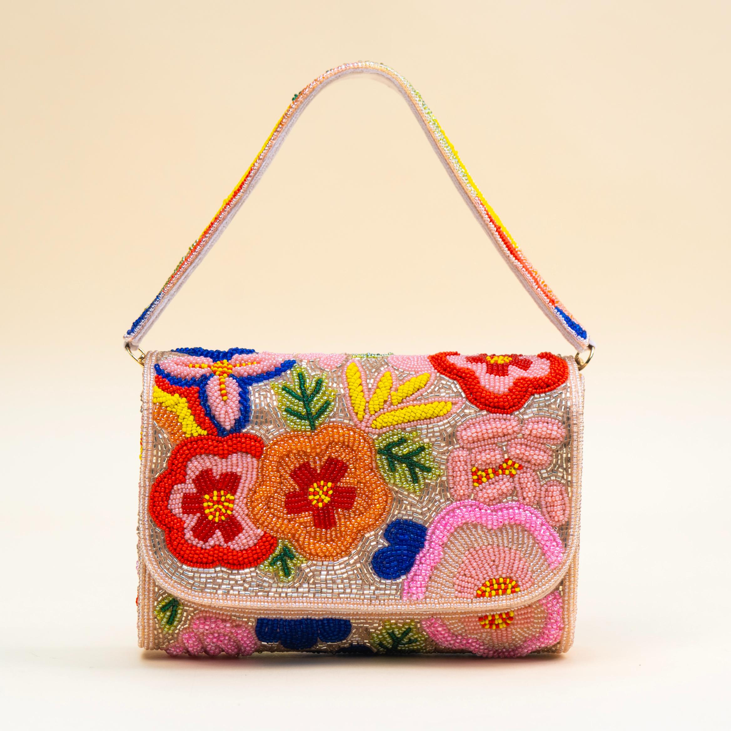 Black Blossom Mini Bag