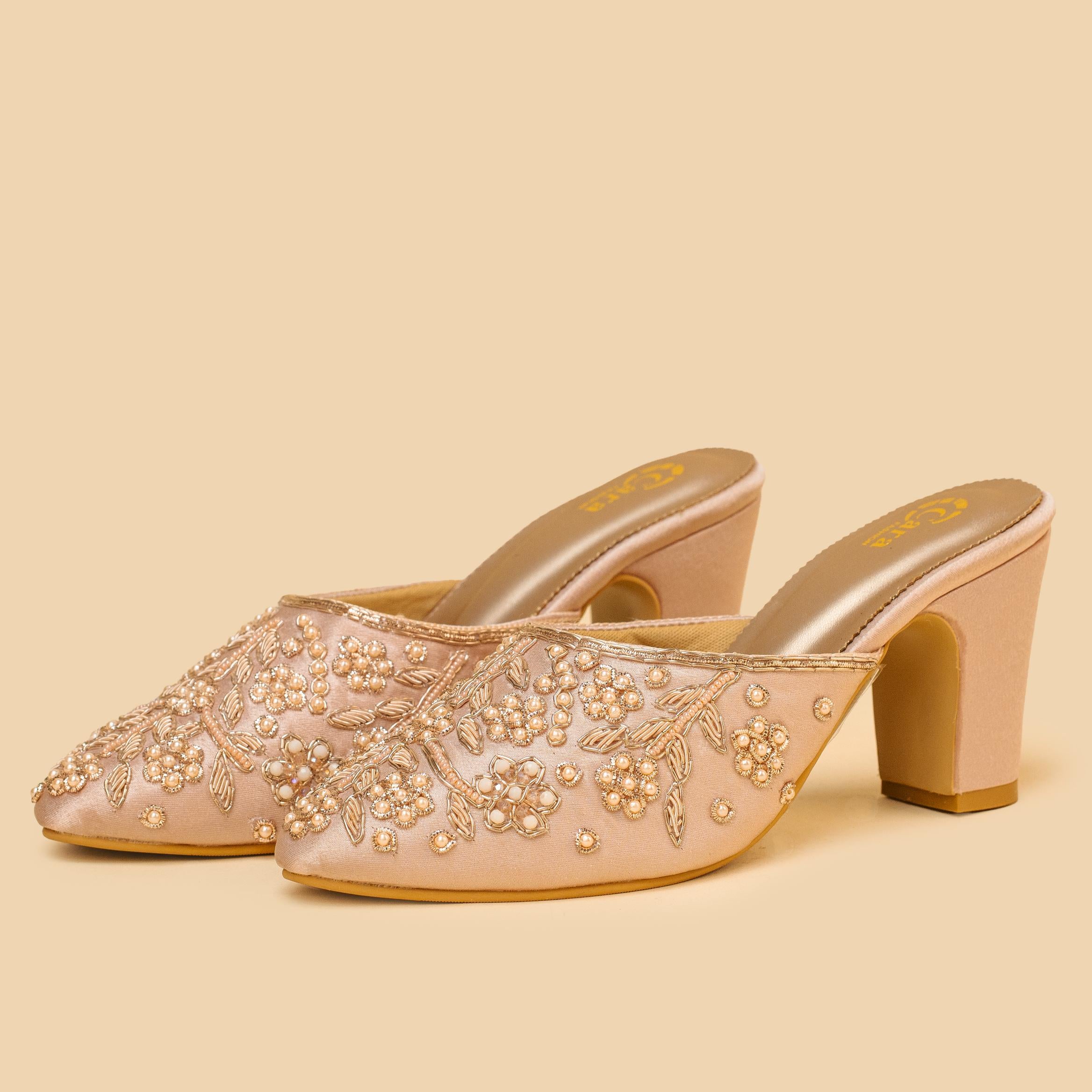 EaseFit Beaded Mules