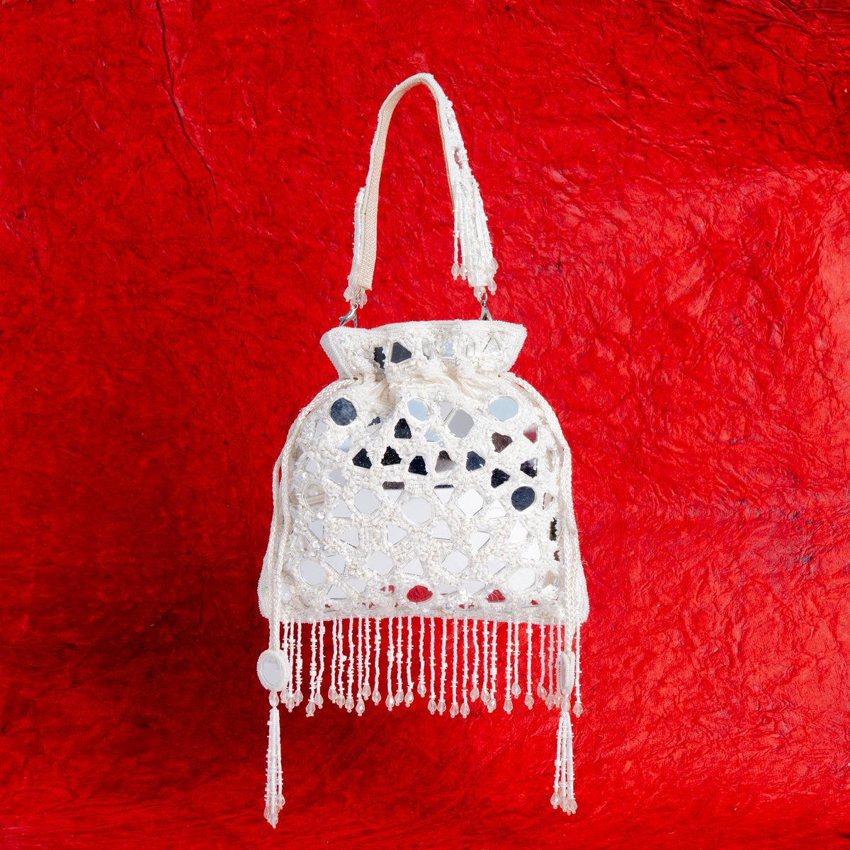Reflective Beads potli| cara
