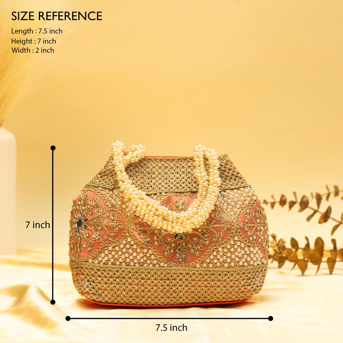 Timeless Embroidery Potli