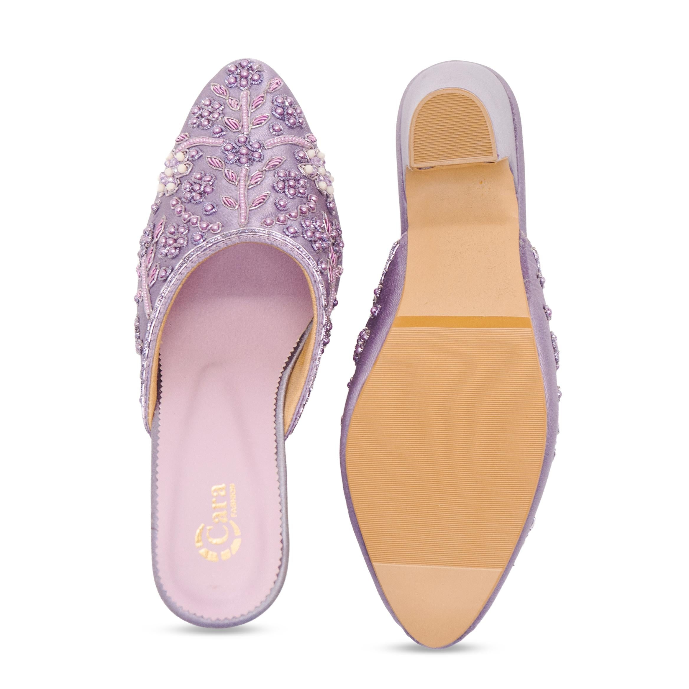EaseFit Beaded Mules
