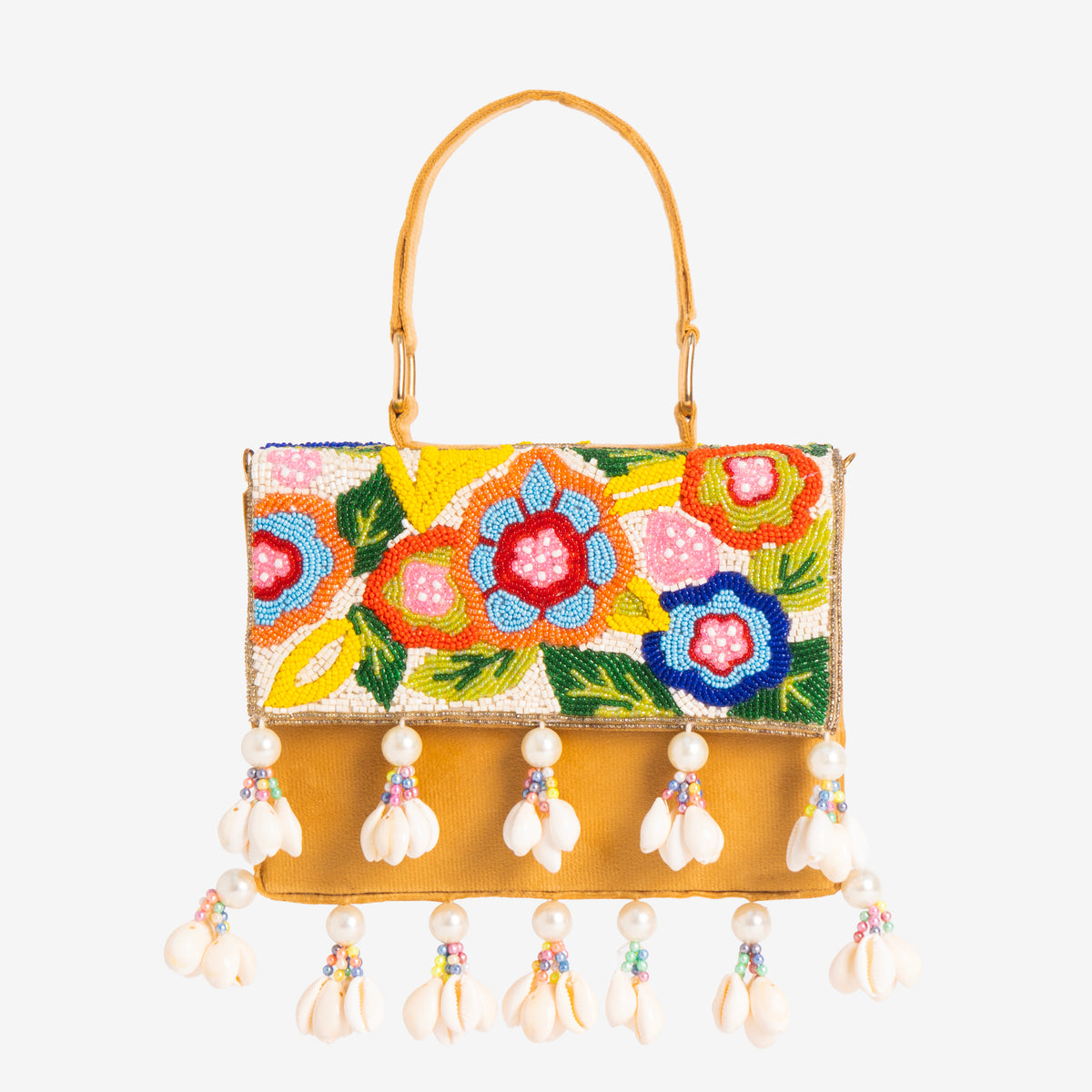 Blooming Shells Banjara Bag