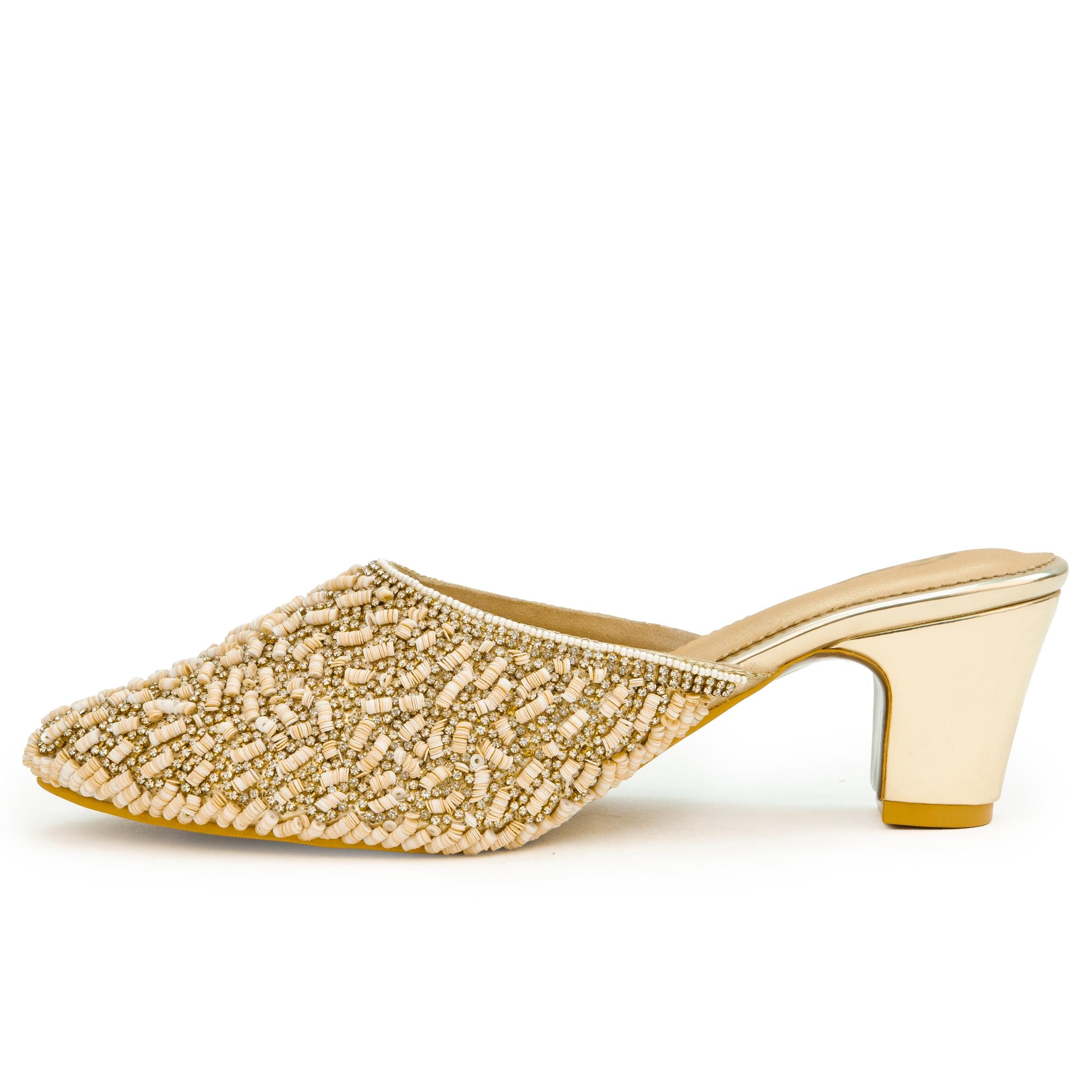 Glitter Raisins Mules