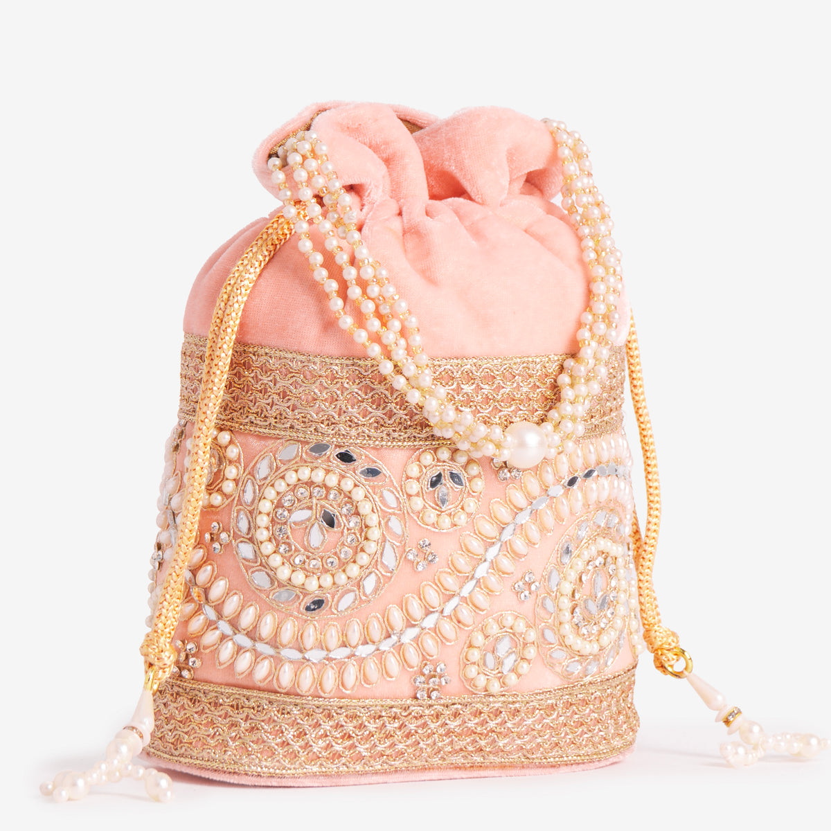 Golden Knot Potli