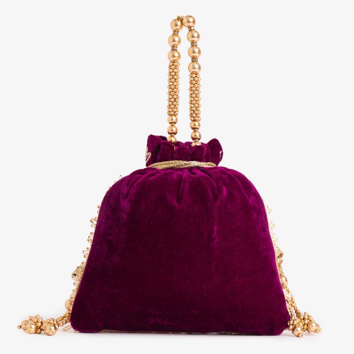 Peacock Elegance Potli