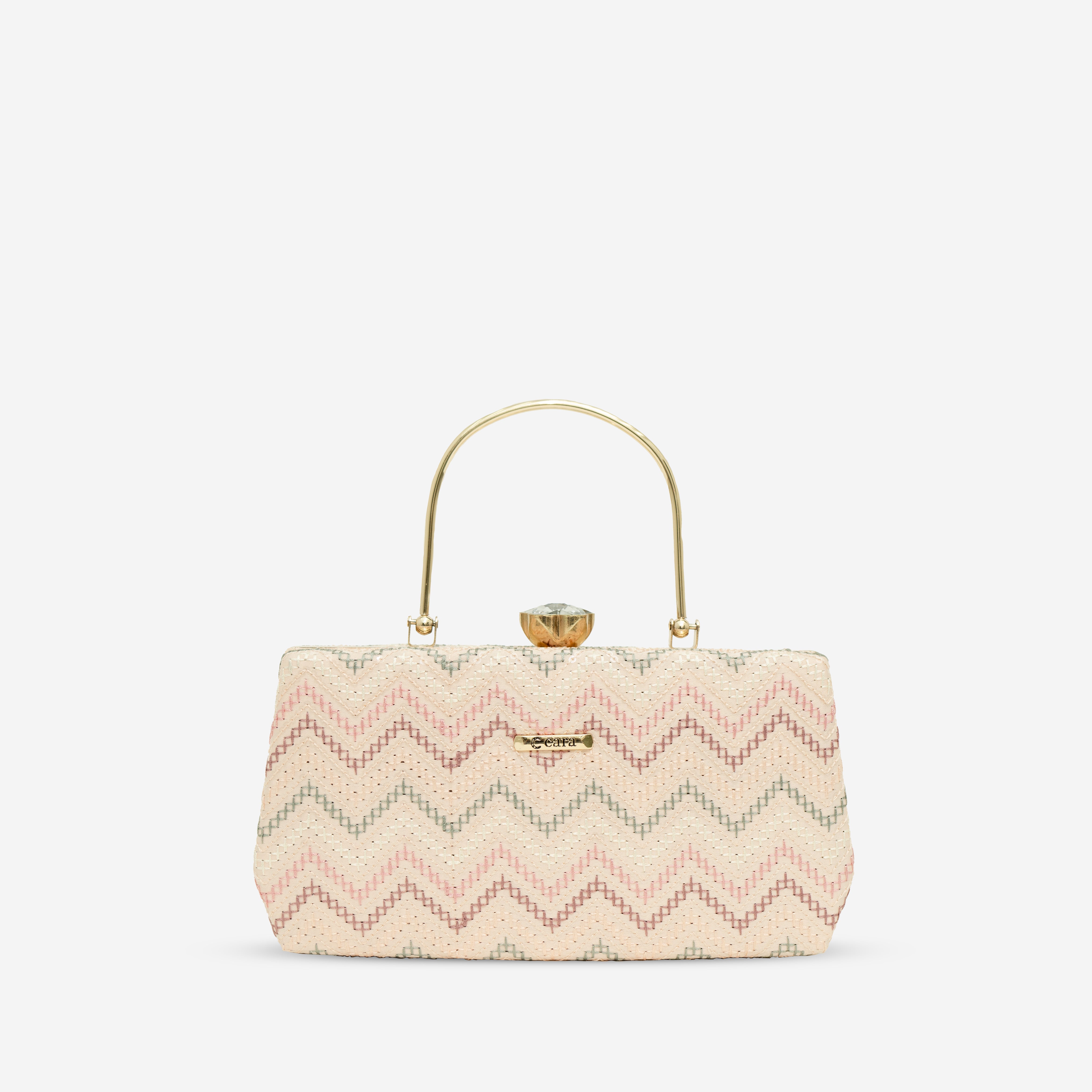 Zigzag Majestic Clutch | CARA